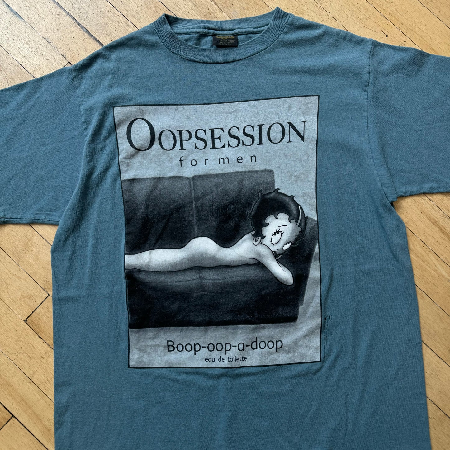 Vintage Oopession for Men Betty Boop T-shirt Sz XL