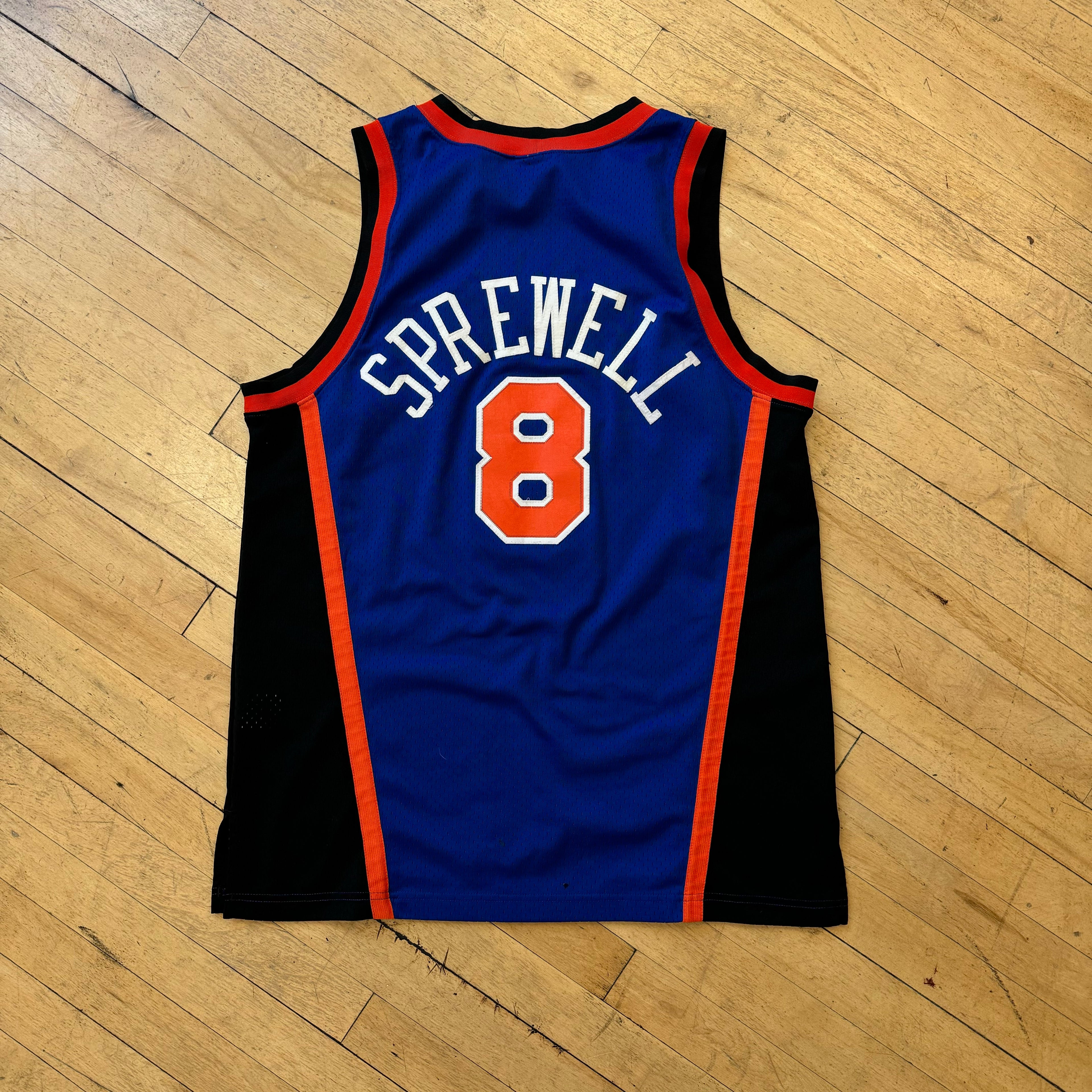 Vintage Nike New York Knicks “Sprewell” Jersey Sz L