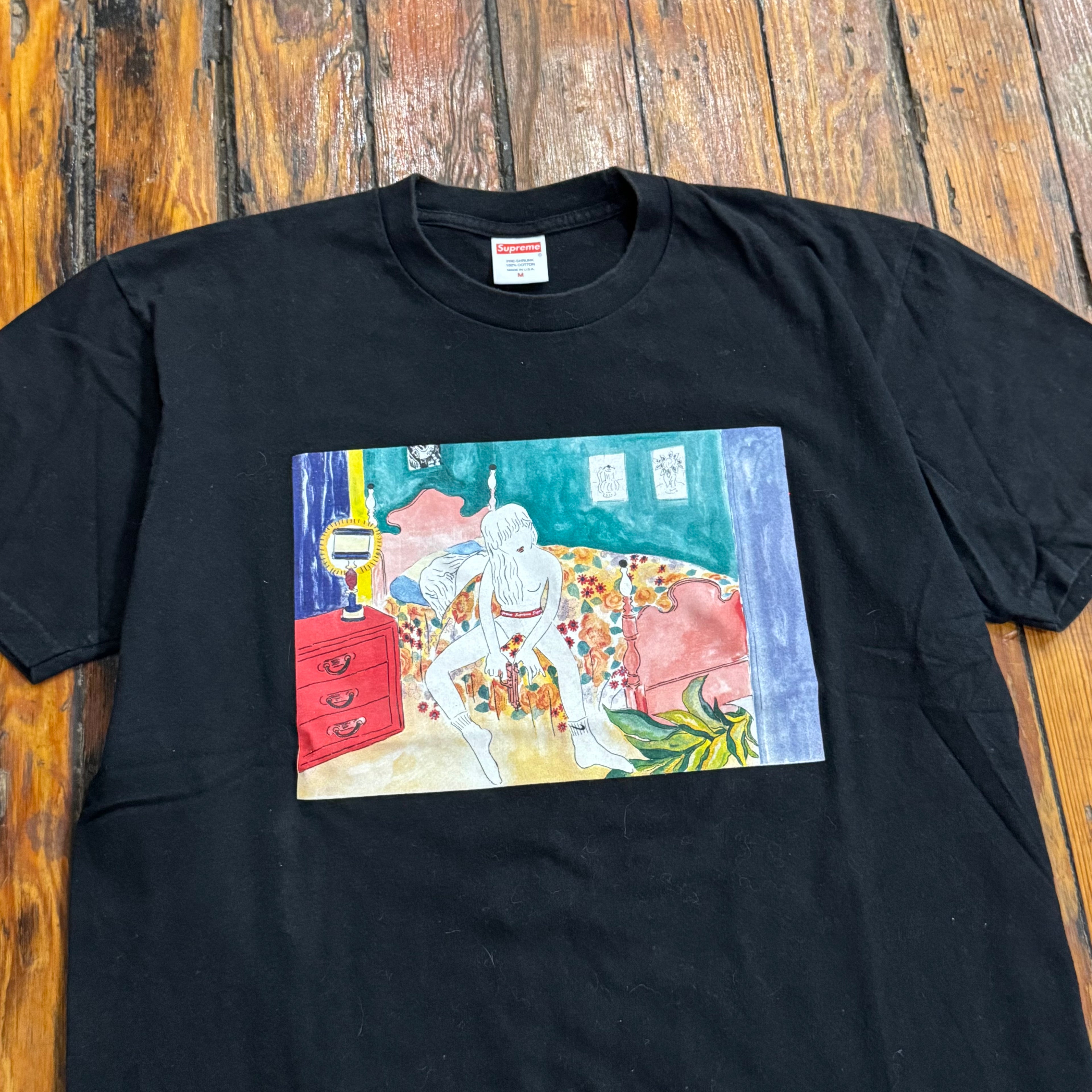 Superme Bedroom T-shirt Sz M