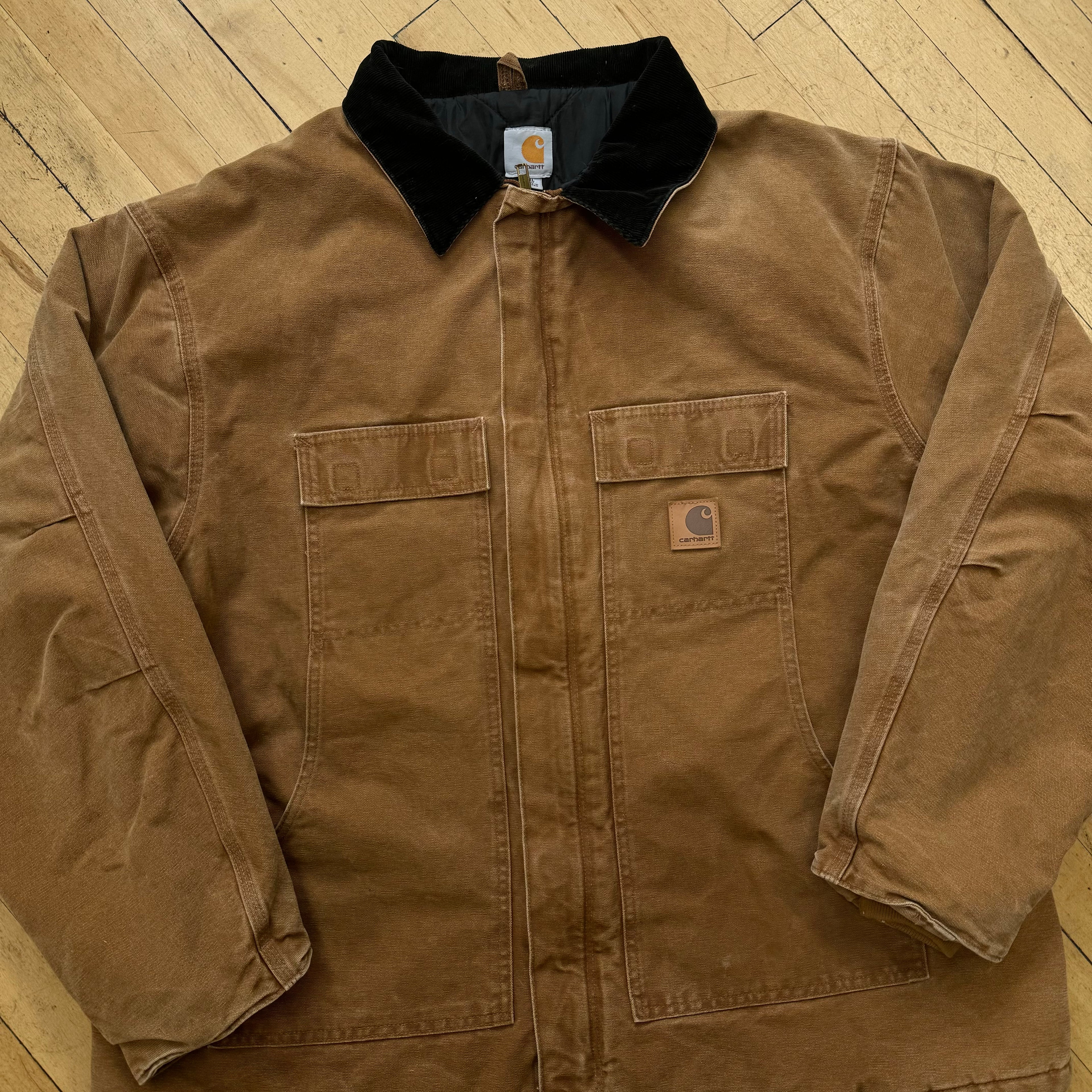 Vintage Carhartt Chore Jacket Sz XXXL