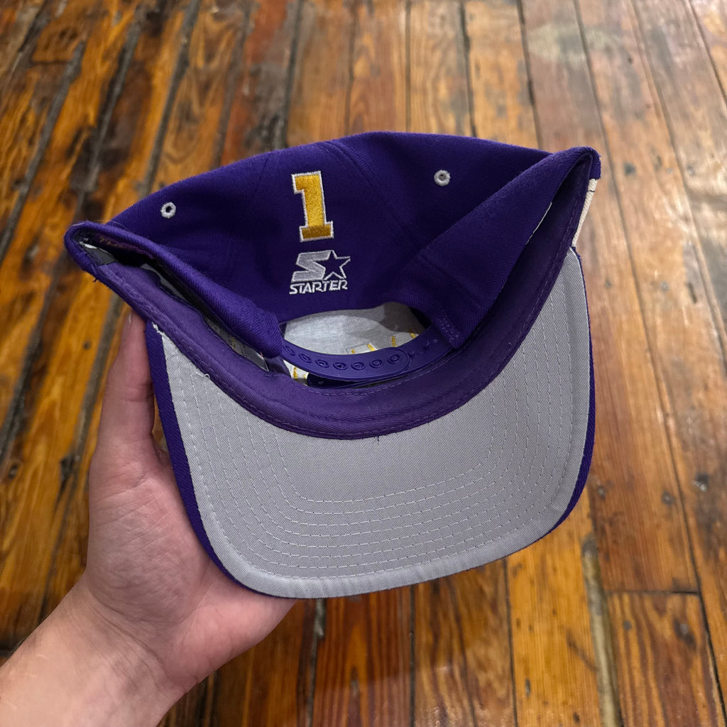 Vintage Starter NFL Minnesota Vikings Warren Moon Snapback Hat