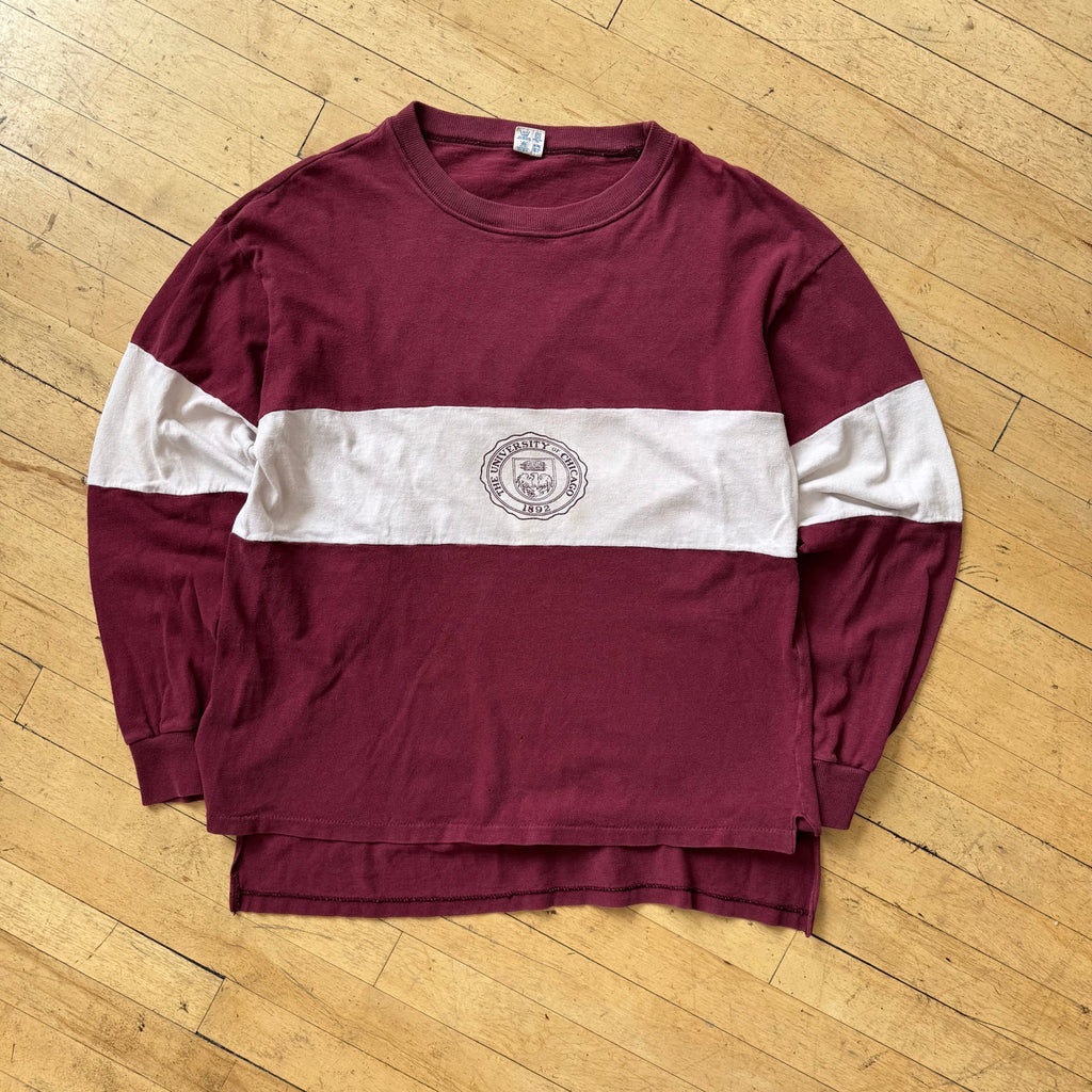 Vintage University of Chicago Champion L/S T-shirt Sz L