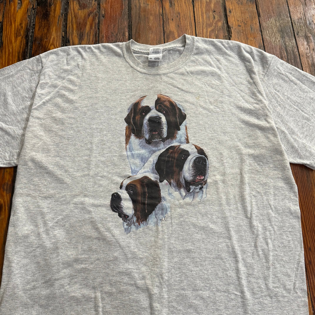 Vintage Saint Bernards T-shirt Sz XL