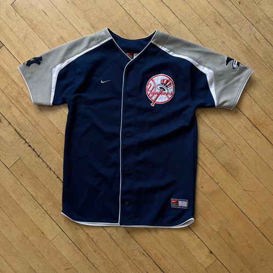 Vintage New York Yankees Jeter Jersey Sz YTH L