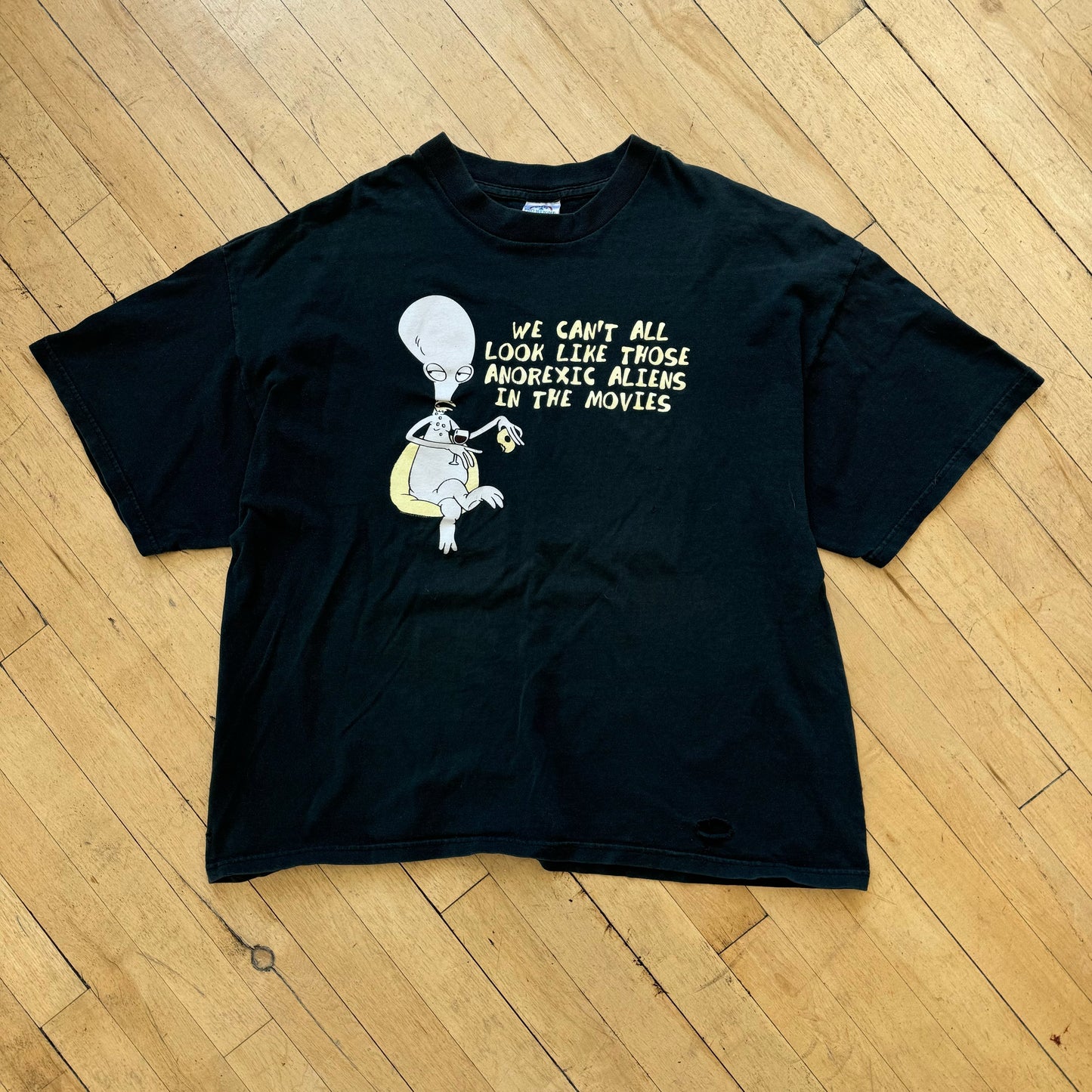 Y2K American Dad T-shirt Sz L