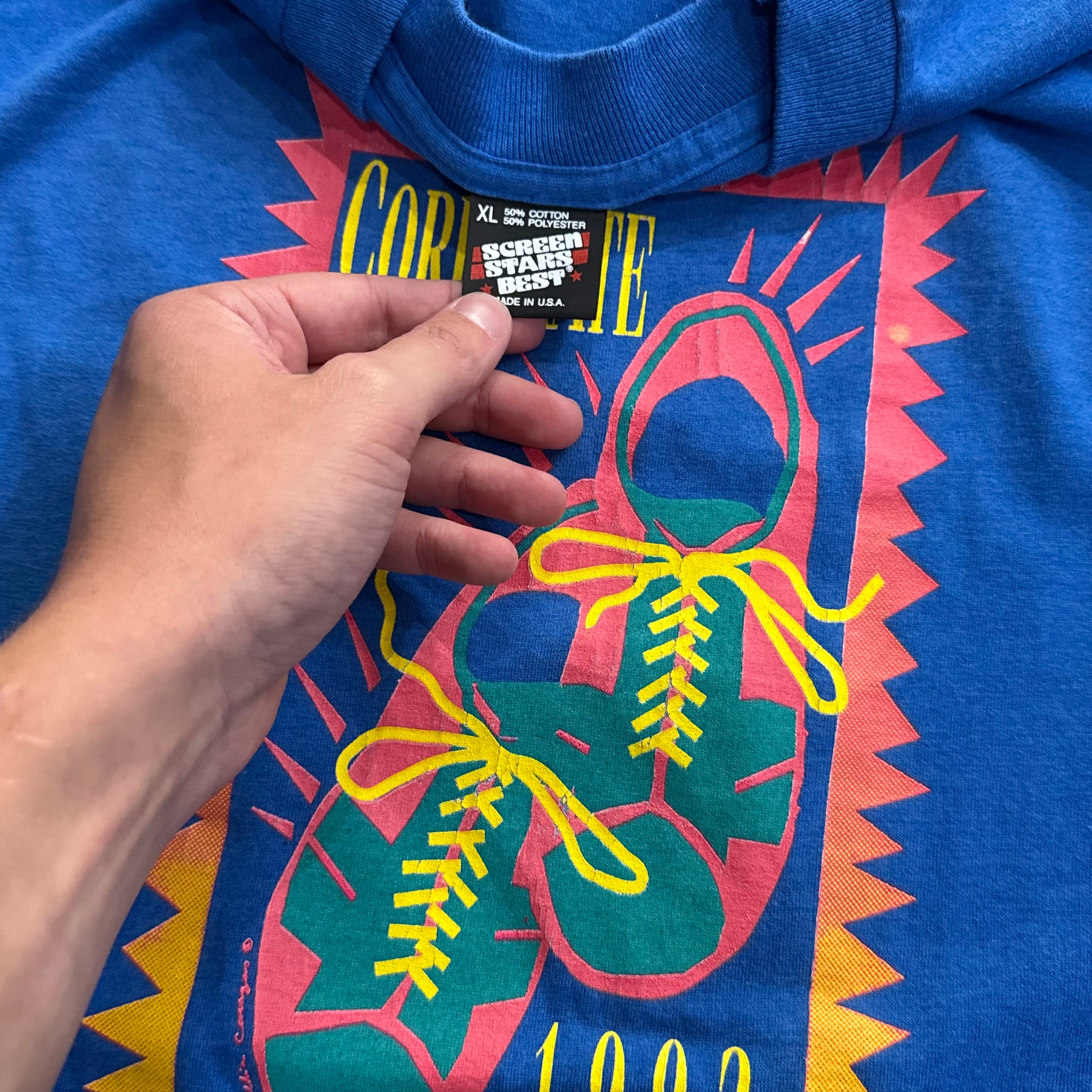 Vintage Corporate Cup 92’ T-shirt Sz XL