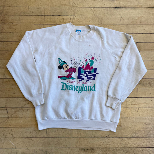 90s Disneyland Anniversary CrewNeck Sz YTH XL