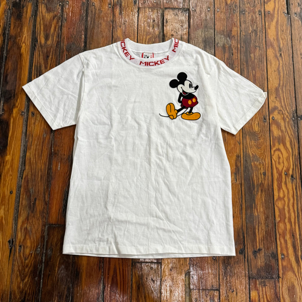 Vintage Mickey Mouse Ringer T-shirt Sz M
