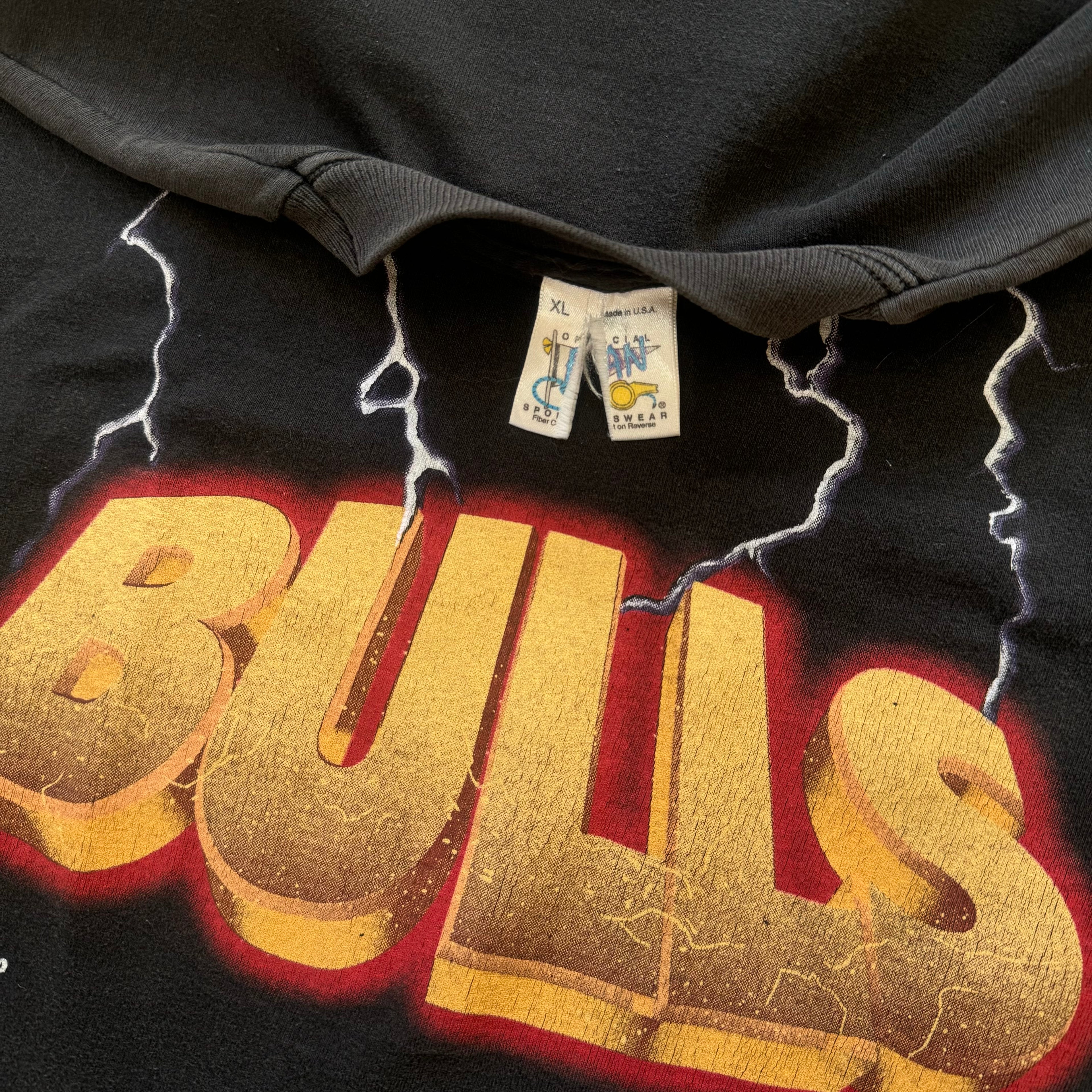 Vintage Chicago Bulls Shatter Backboard T-shirt Sz XL