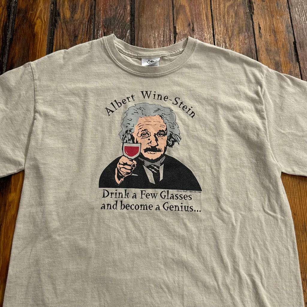 Vintage Albert Wine-Stein T-shirt Sz M