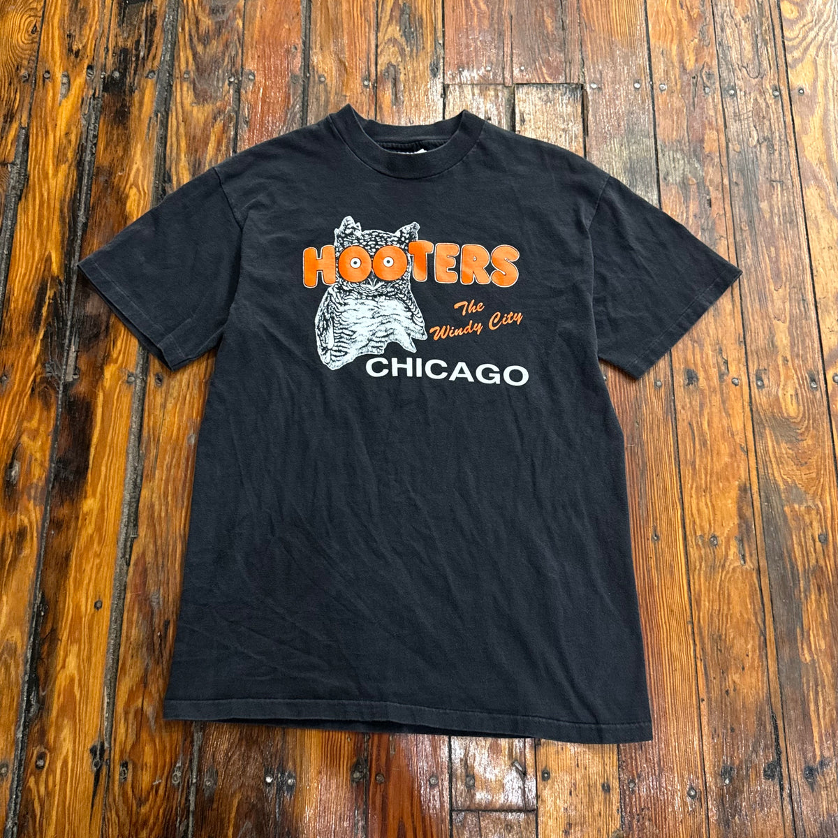 Vintage Hooters Windy City T-shirt Sz S
