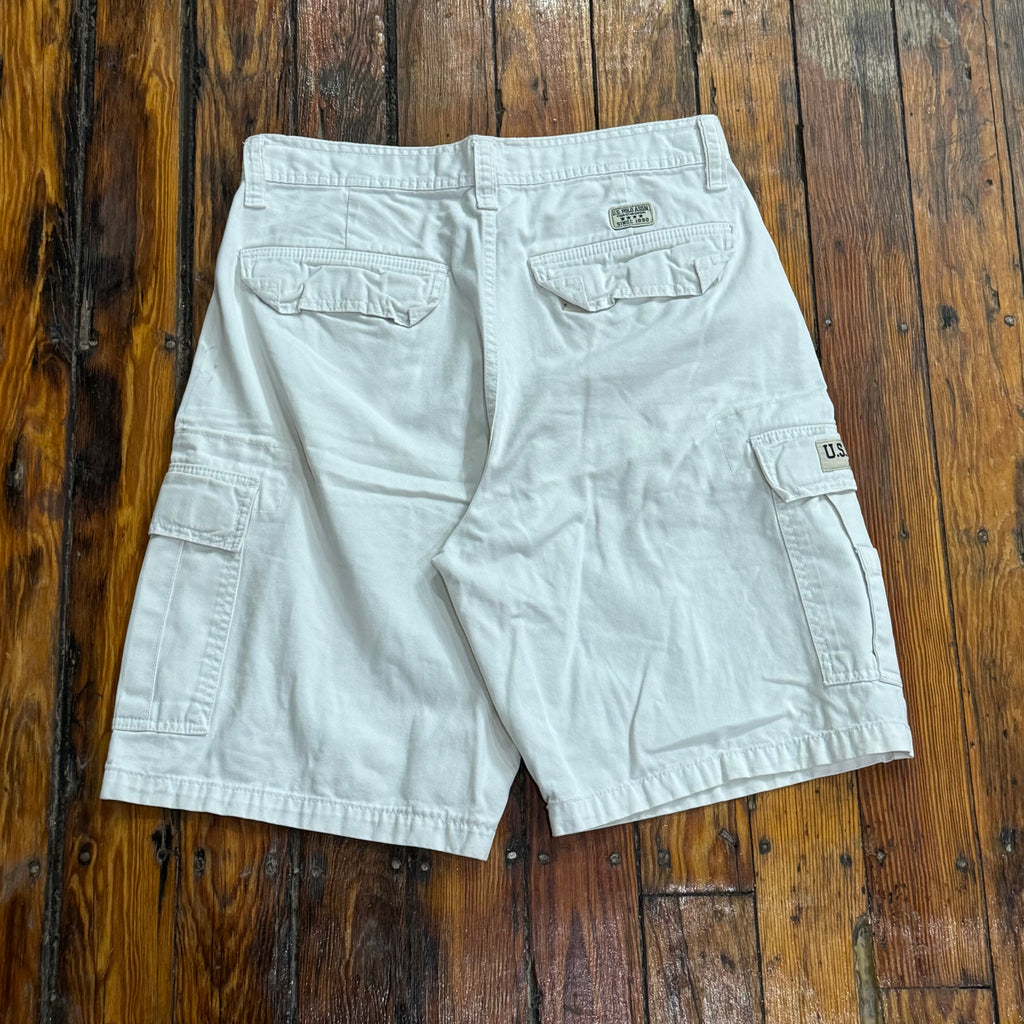 Y2K US Polo Assn Khaki Shorts Sz 32