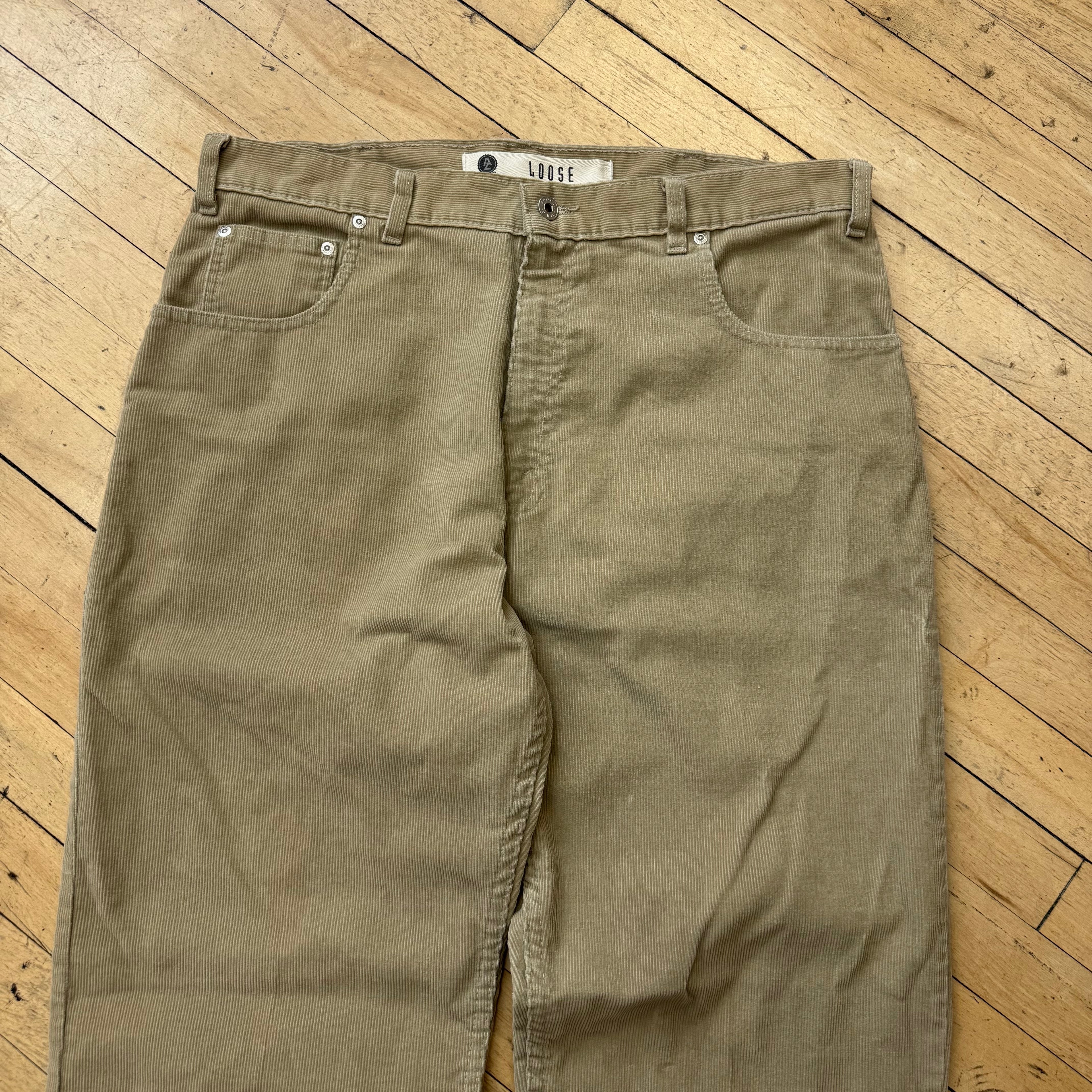 Vintage Arizona Jean Loose Corduroy Pants Sz 38x32