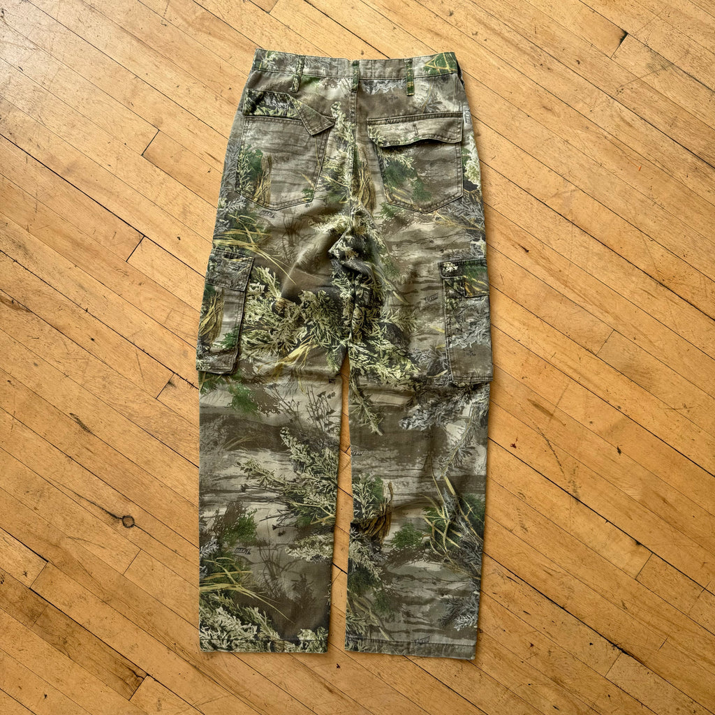 Vintage RealTree Camo Cargo Khaki Pants Sz 28
