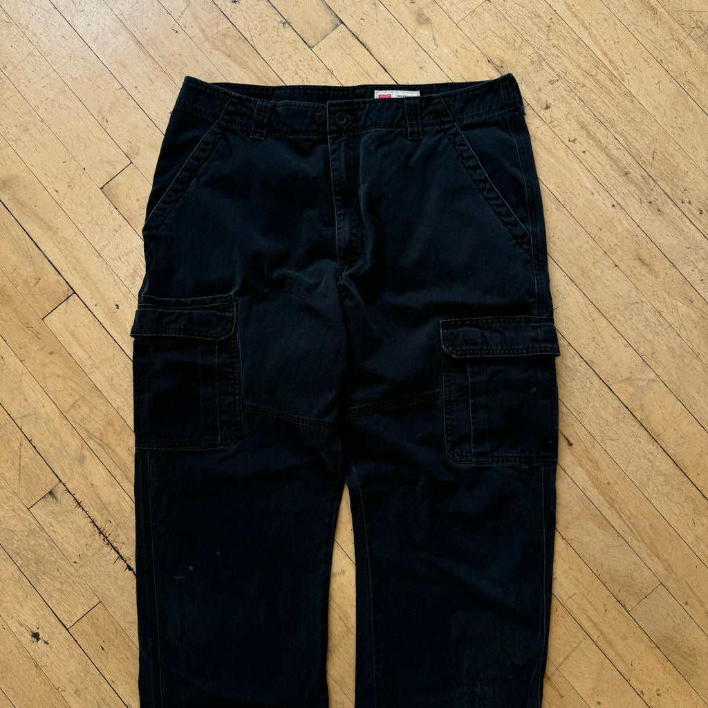 Y2K Levi Cargo Kahki Pants Sz 36x34
