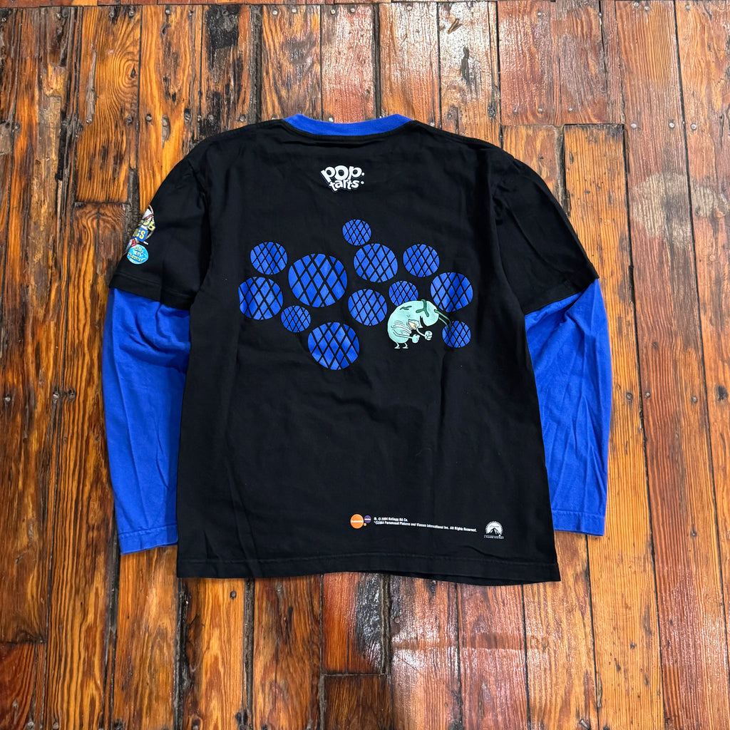 Y2K SpongeBob X Pop Tarts Long Sleeve T-shirt Sz S