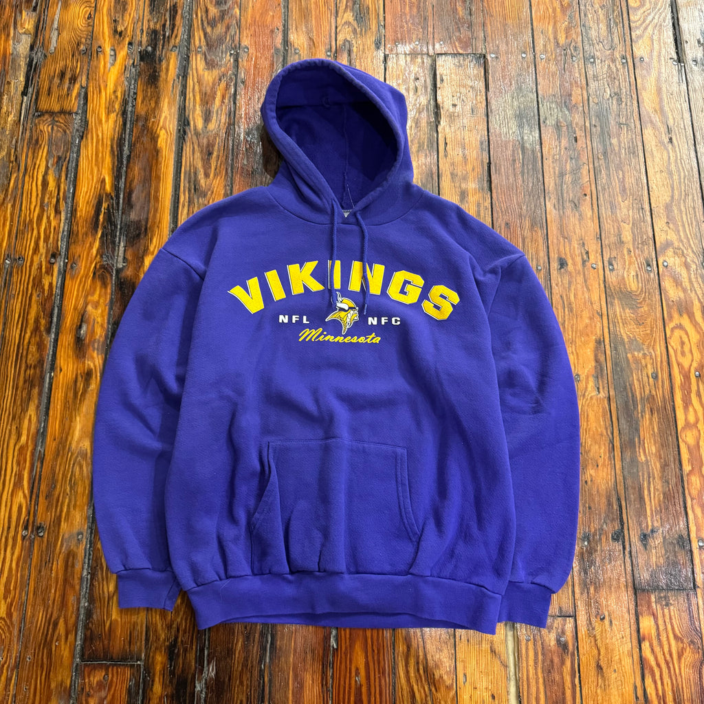 Vintage Minnesota Vikings Hoodie Sz L