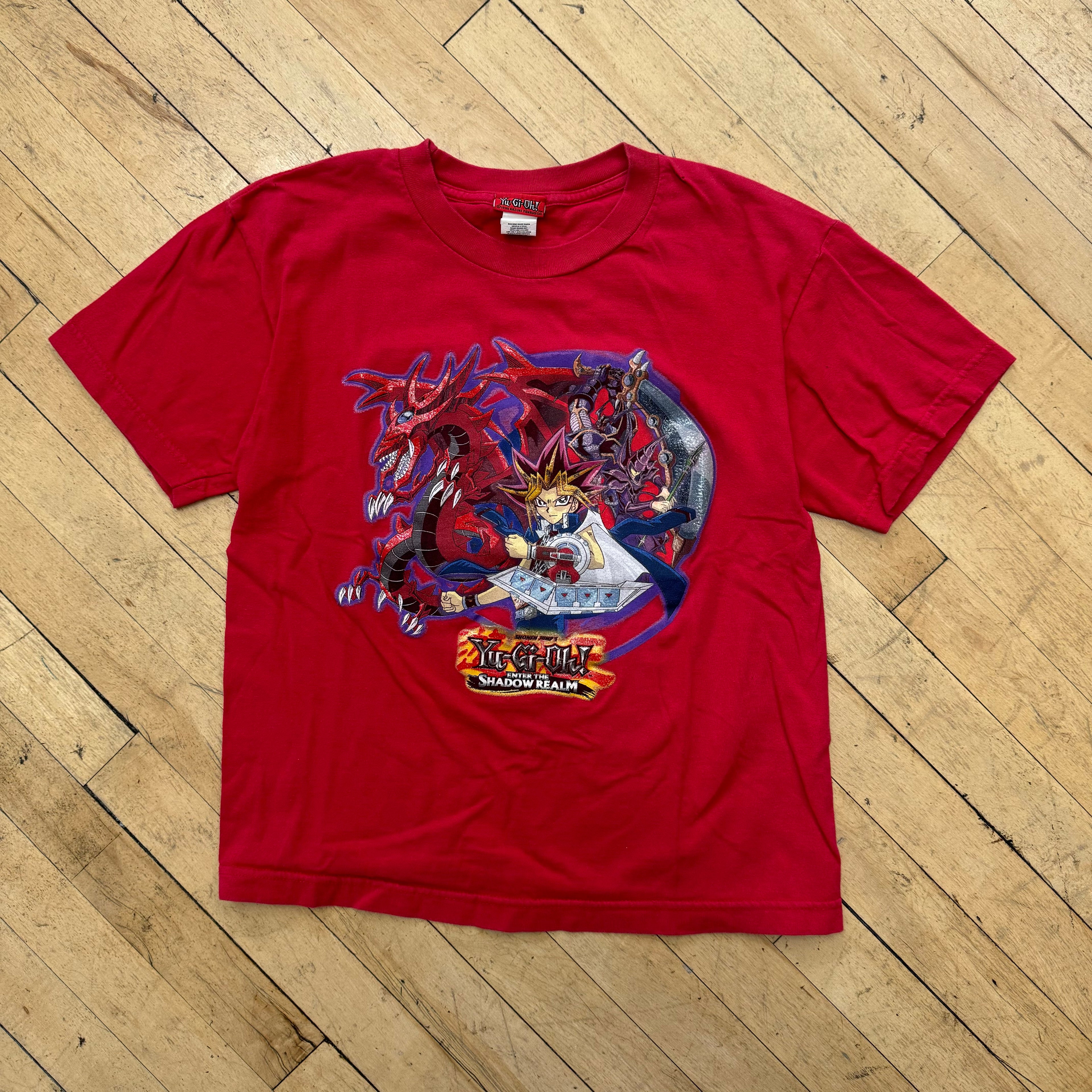 Vintage Yu-Gi-Oh T-shirt Sz YTH M