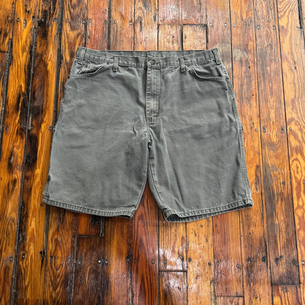 Vintage Olive Dickies Denim Jean Shorts Sz 40