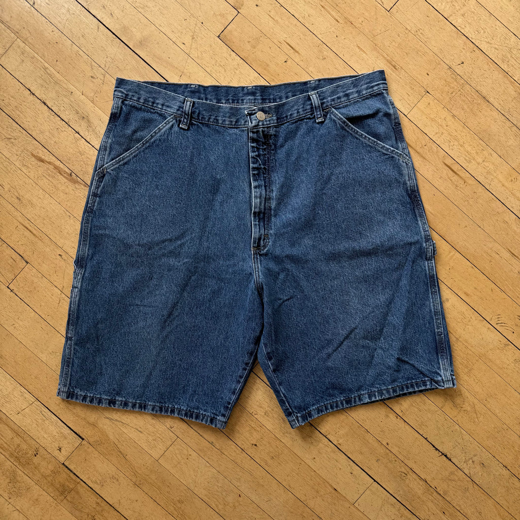 Vintage Wrangler Carpenter Denim Jean Shorts Sz 38