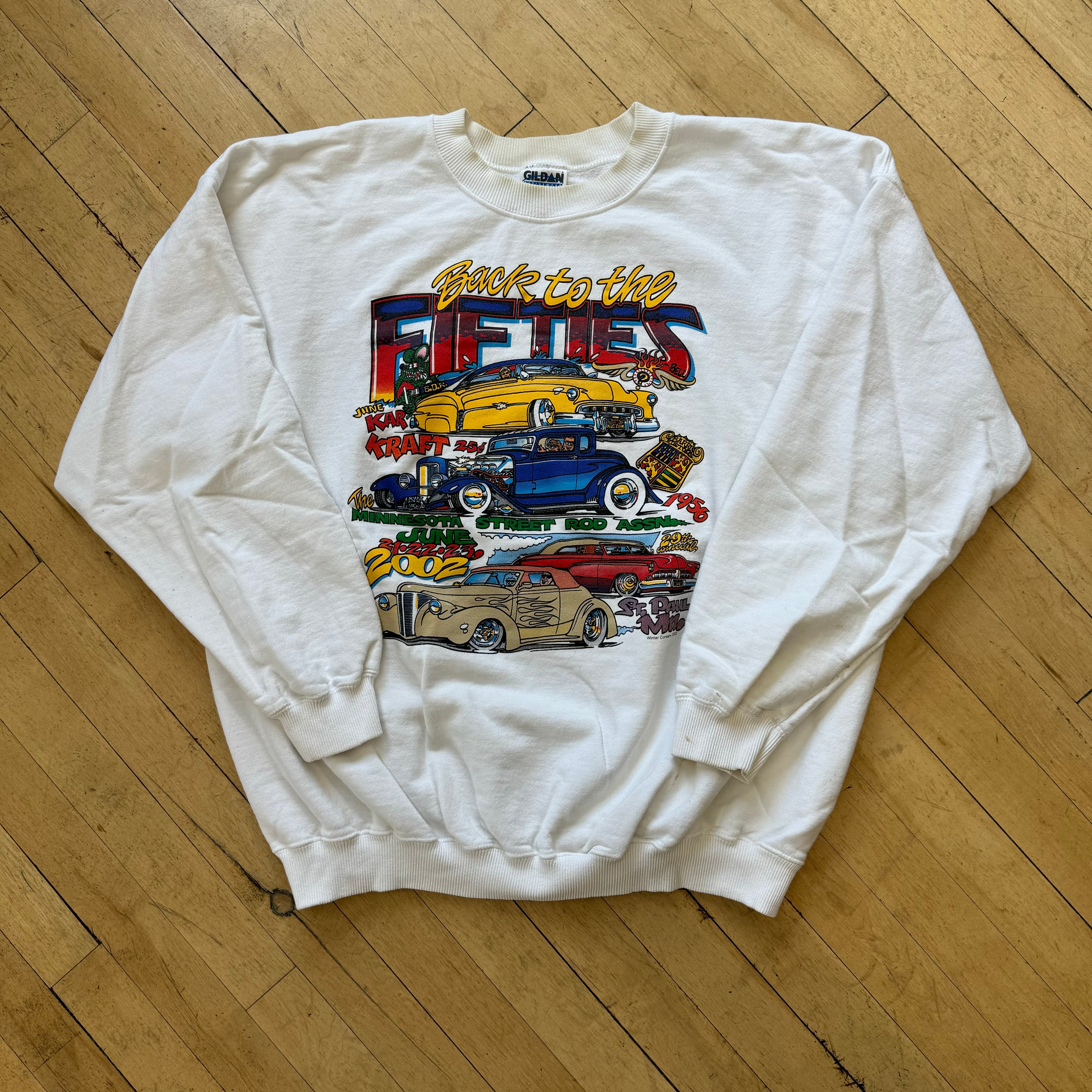 Vintage Back to the Fifties Crewneck Sz L