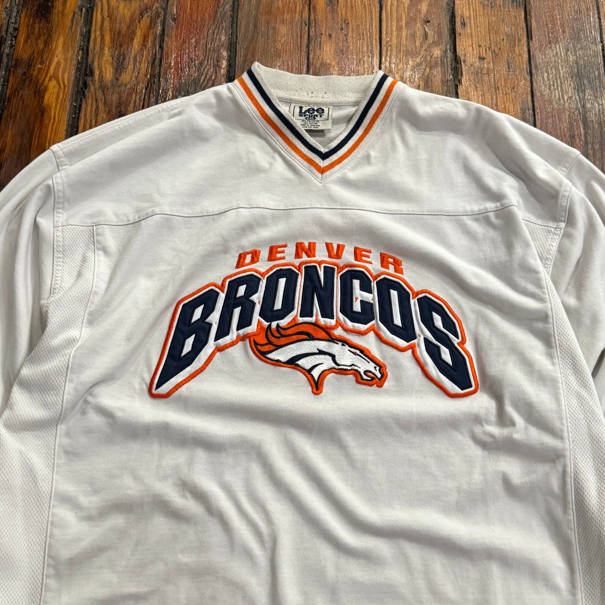 Vintage Denver Broncos Lee Sports CrewNeck Sz XXL