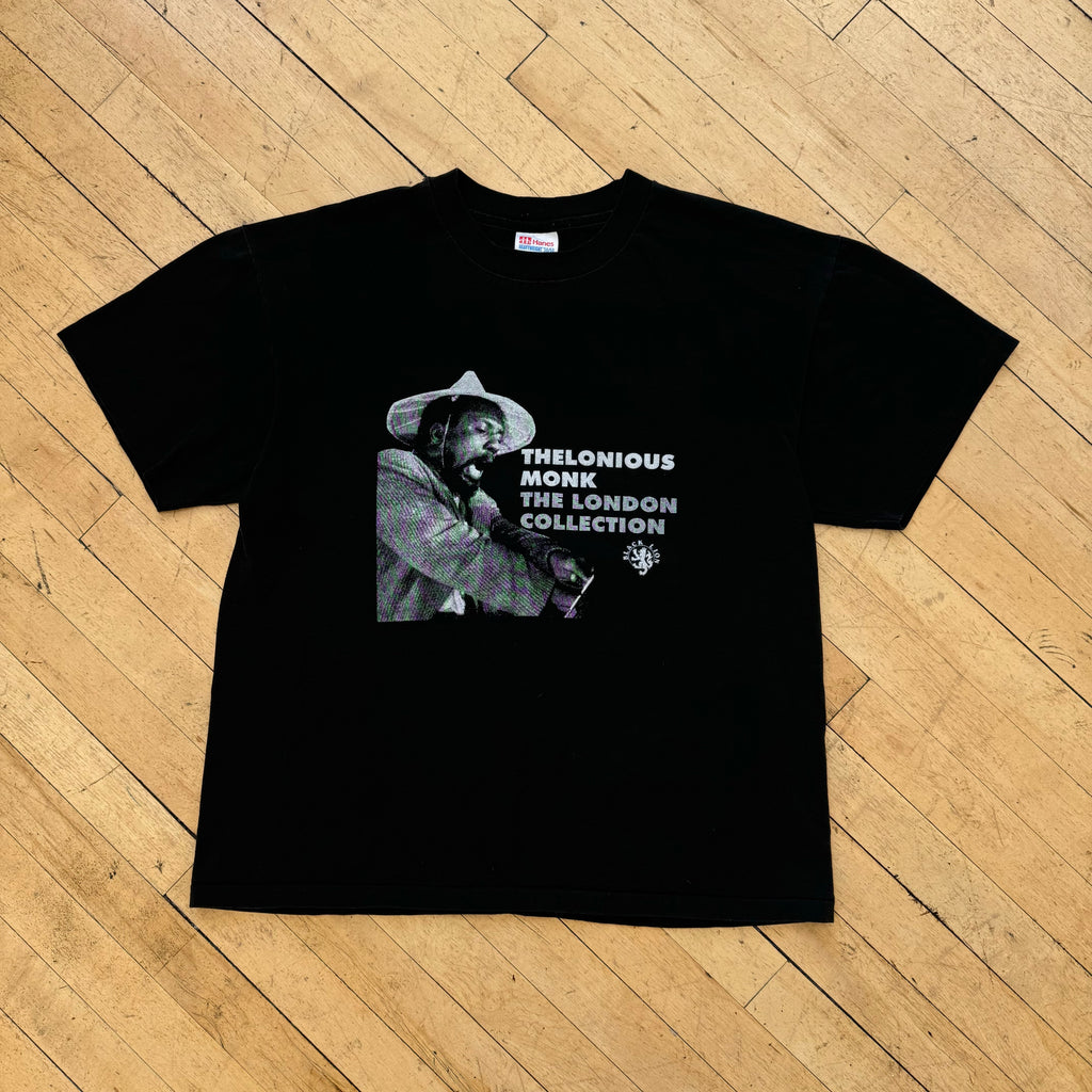 Vintage Thelonious Monk The London Collection T-shirt Sz L