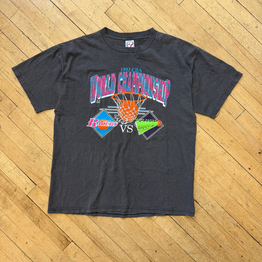 Vintage CBA Championship T-shirt Sz XL