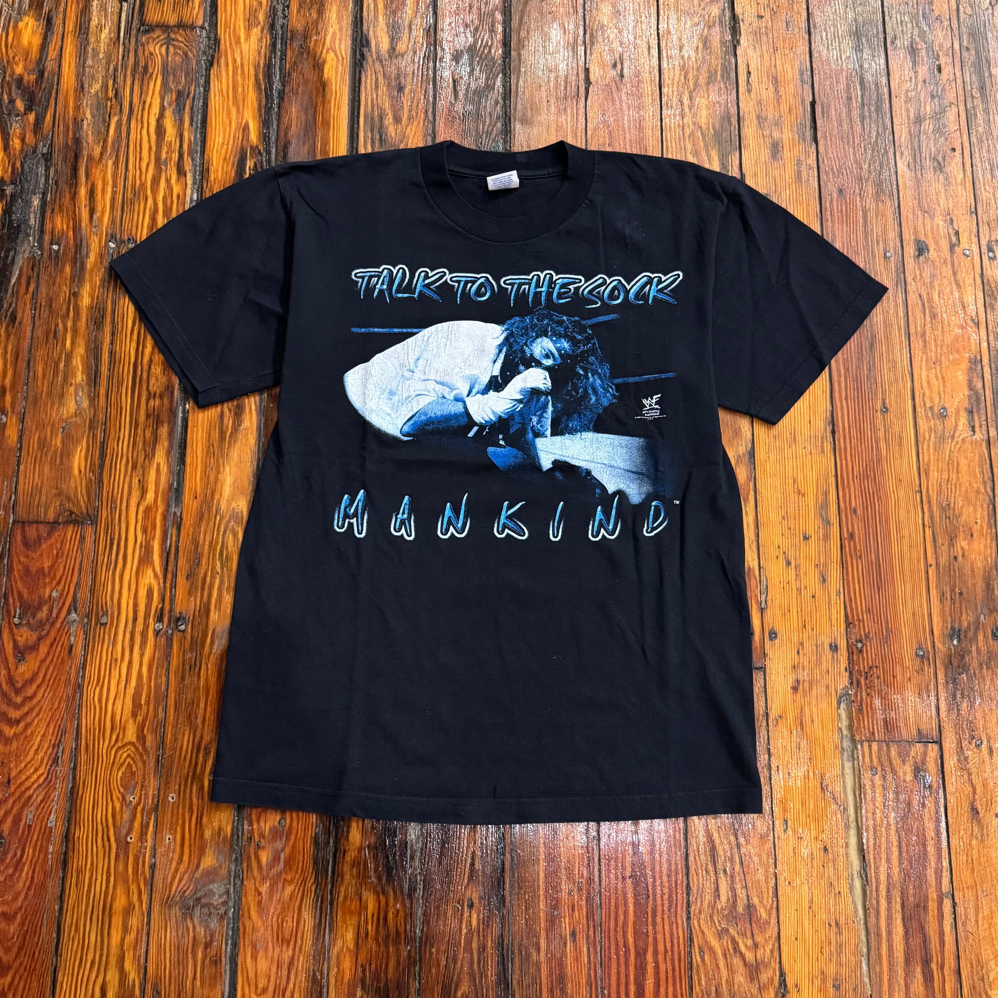 Vintage WWF ManKind T-shirt Sz L