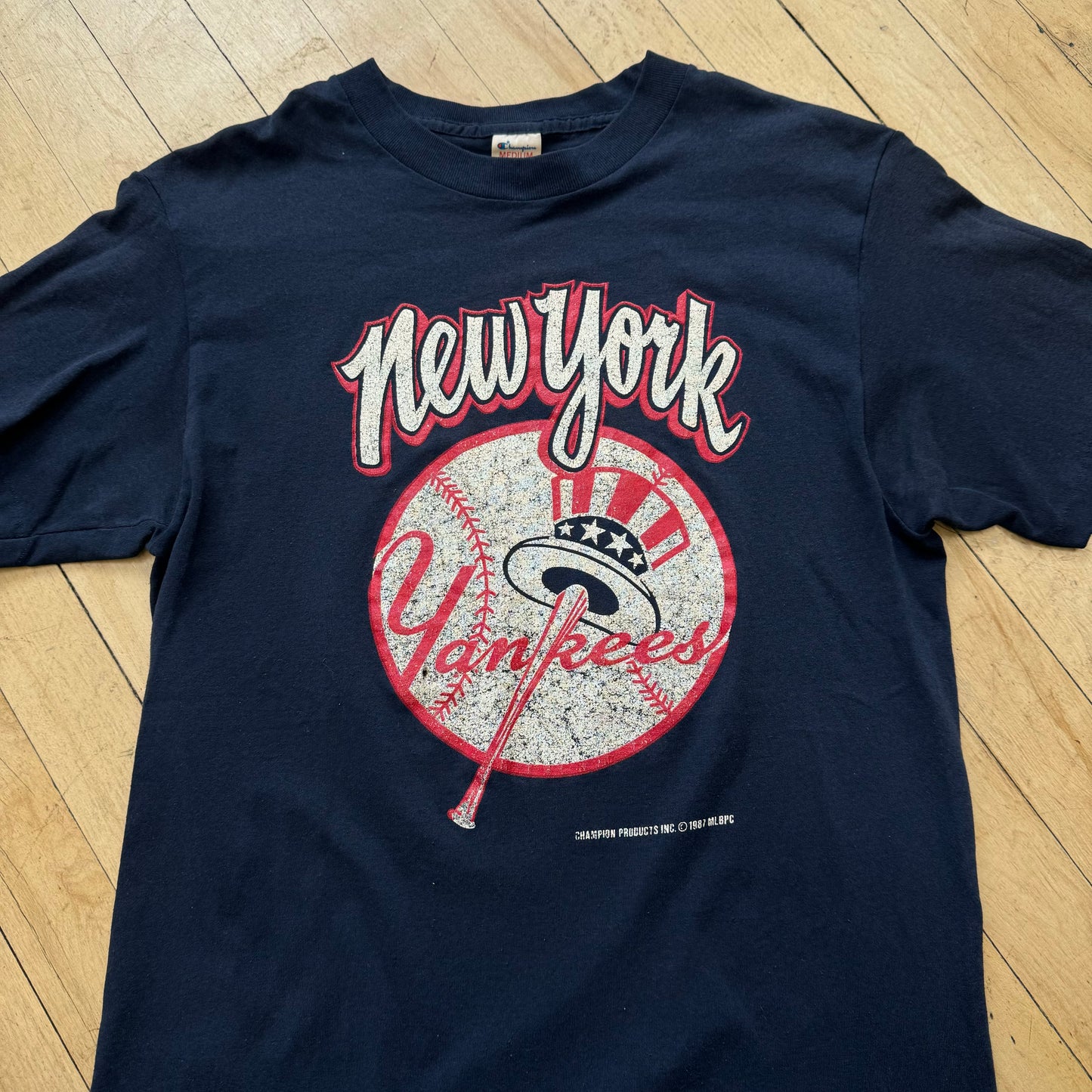 Vintage Champion New York Yankees T-shirt Sz M