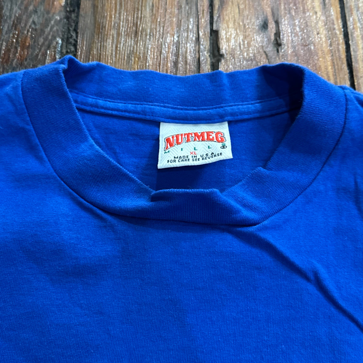 Vintage Chicago Cubs NutMeg T-shirt Sz L (NEW)