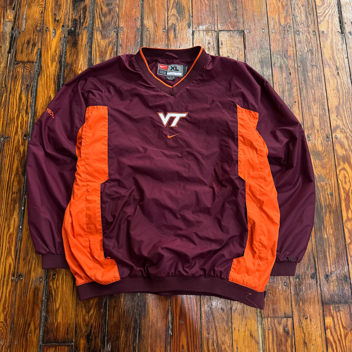 Vintage Virginia Tech Pullover Jacket Sz XL