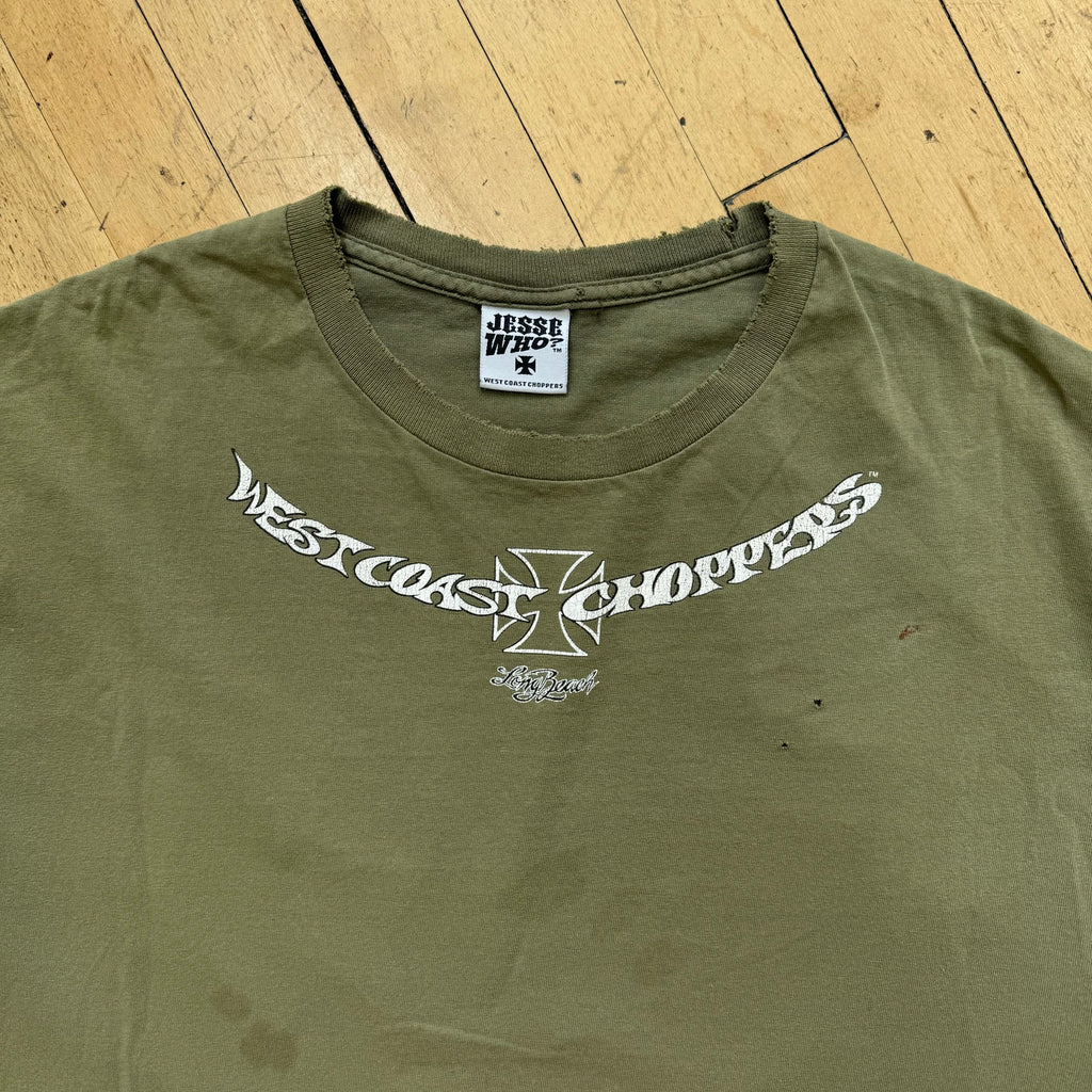 Vintage Faded West Coast Choppers T-shirt Sz XL