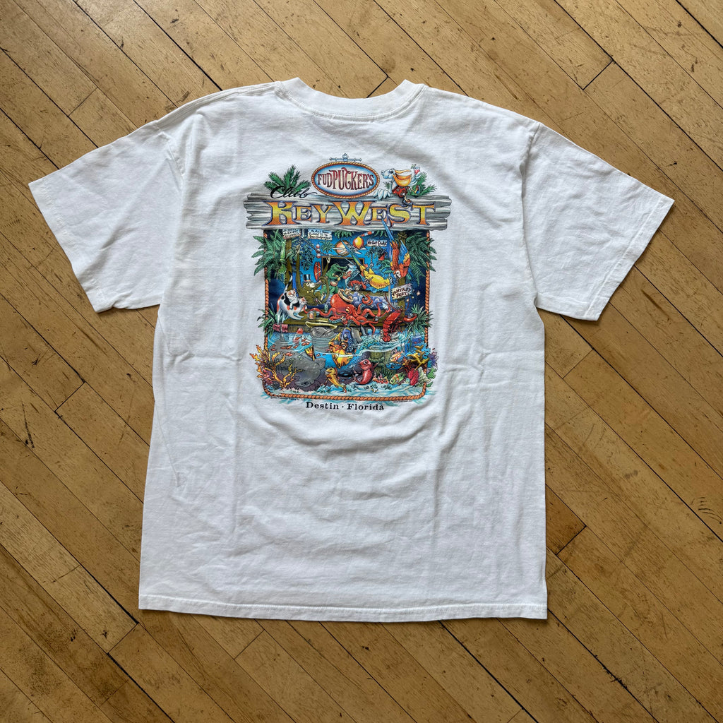 Vintage Fudpuckers Florida T-shirt Sz XL