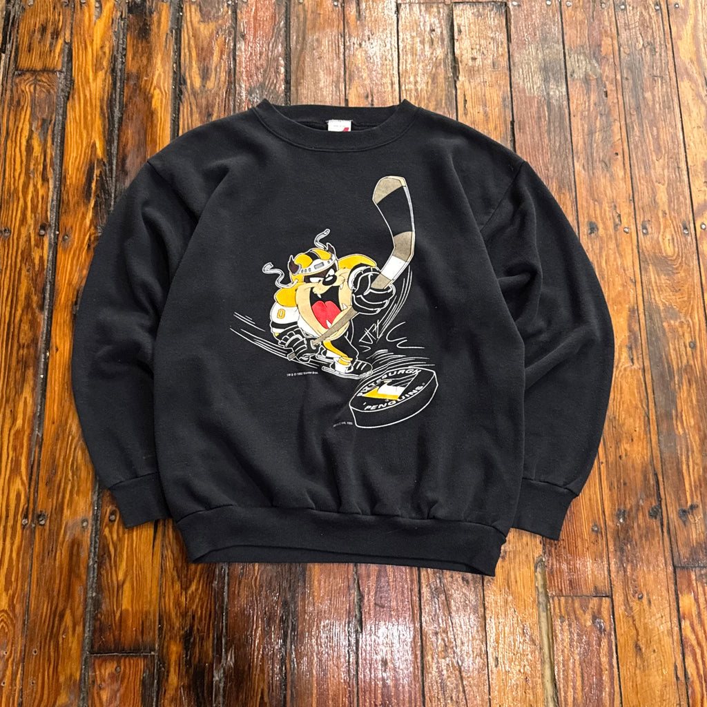 Vintage Tax Pittsburg Penguins NHL CrewNeck Sz L