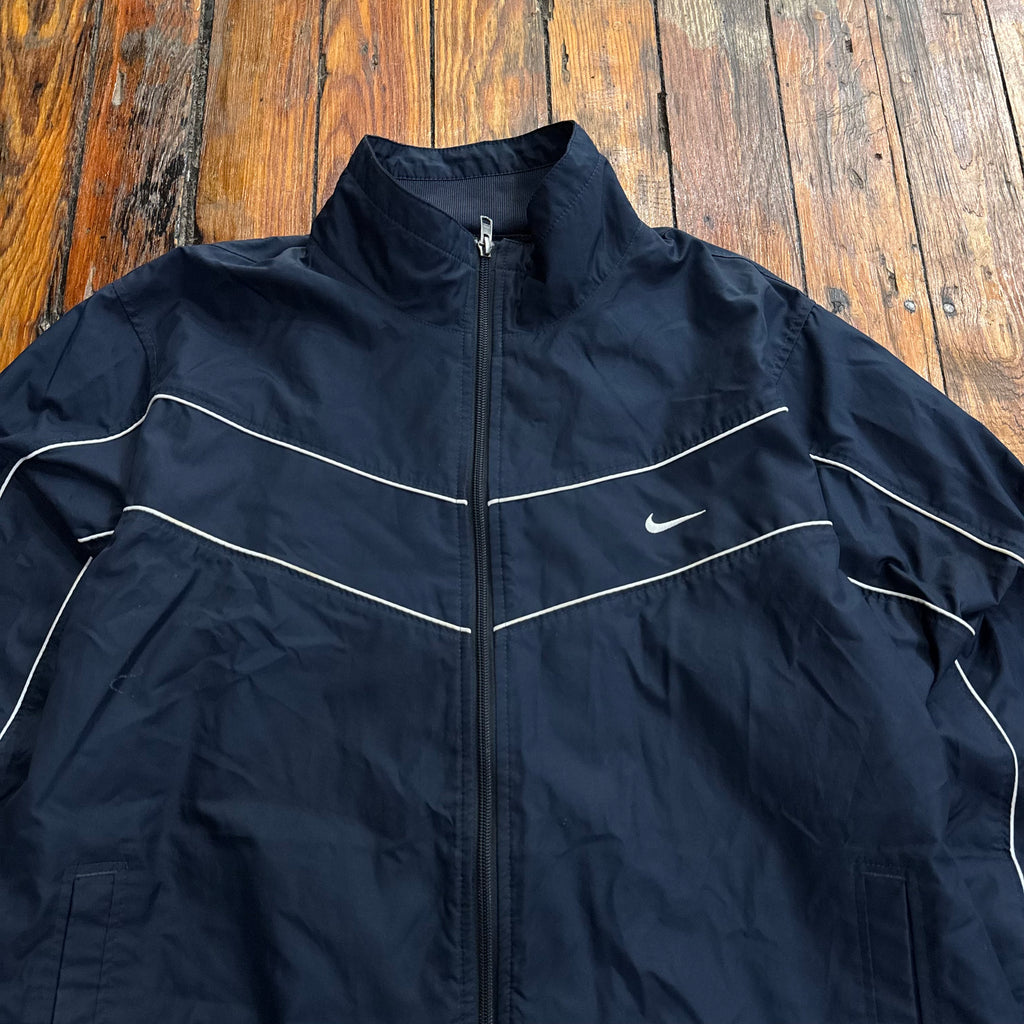 Y2K Nike Lined Windbreaker Jacket Sz L