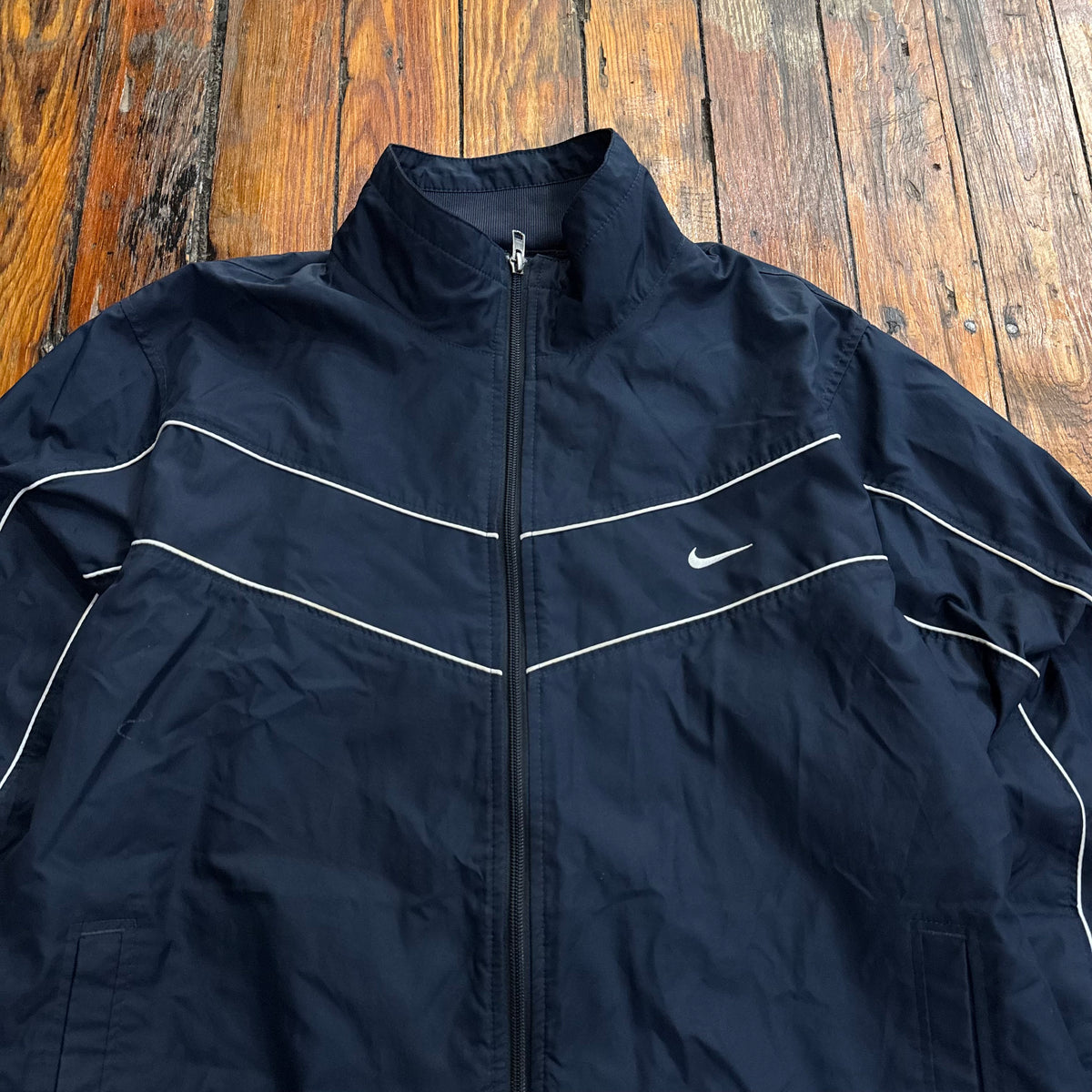 Y2K Nike Lined Windbreaker Jacket Sz L
