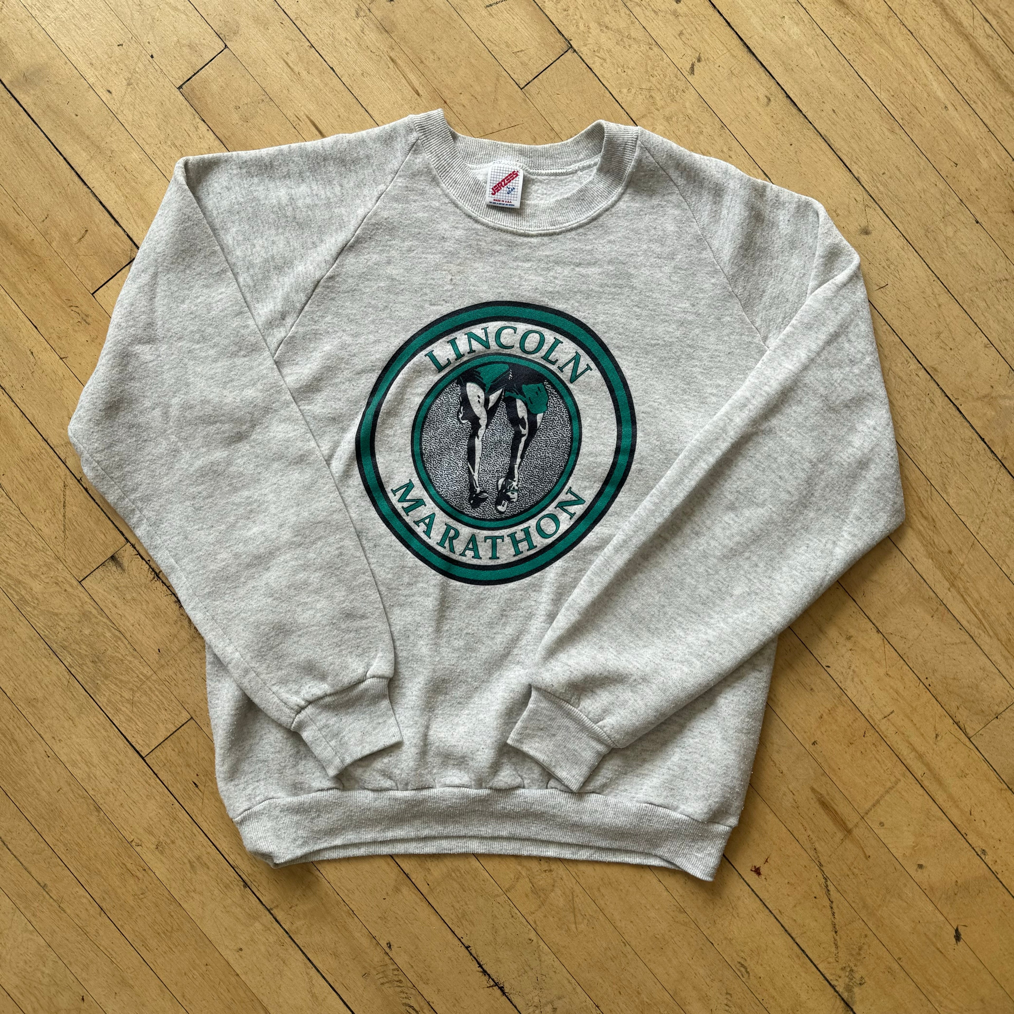 Vintage Lincoln Marathon CrewNeck Sz L