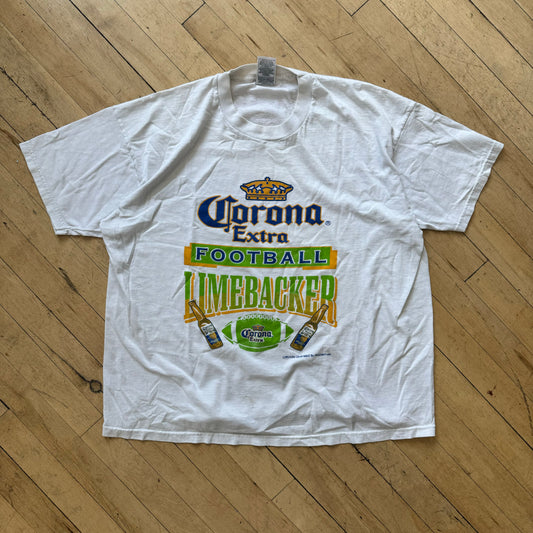 Vintage Corona Extra LimeBacker T-shirt Sz XL