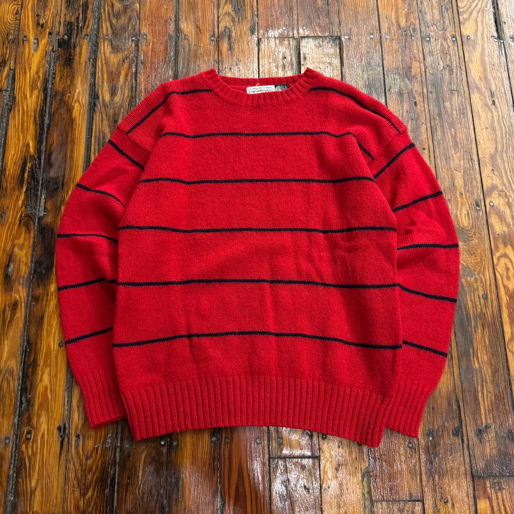 Vintage Gap Striped Knit Sweater Sz L