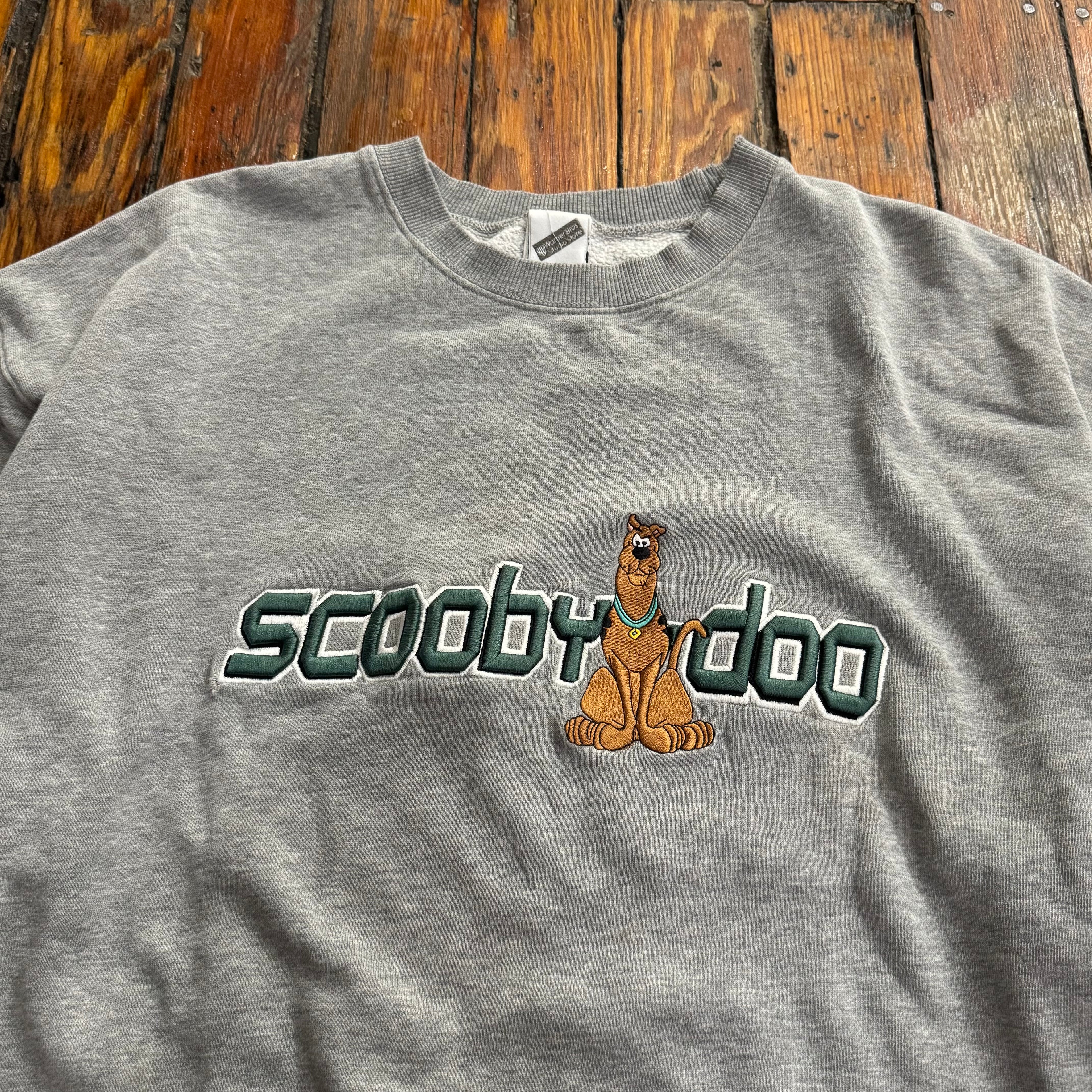 Vintage Scooby Doo SpellOut CrewNeck Sz XL