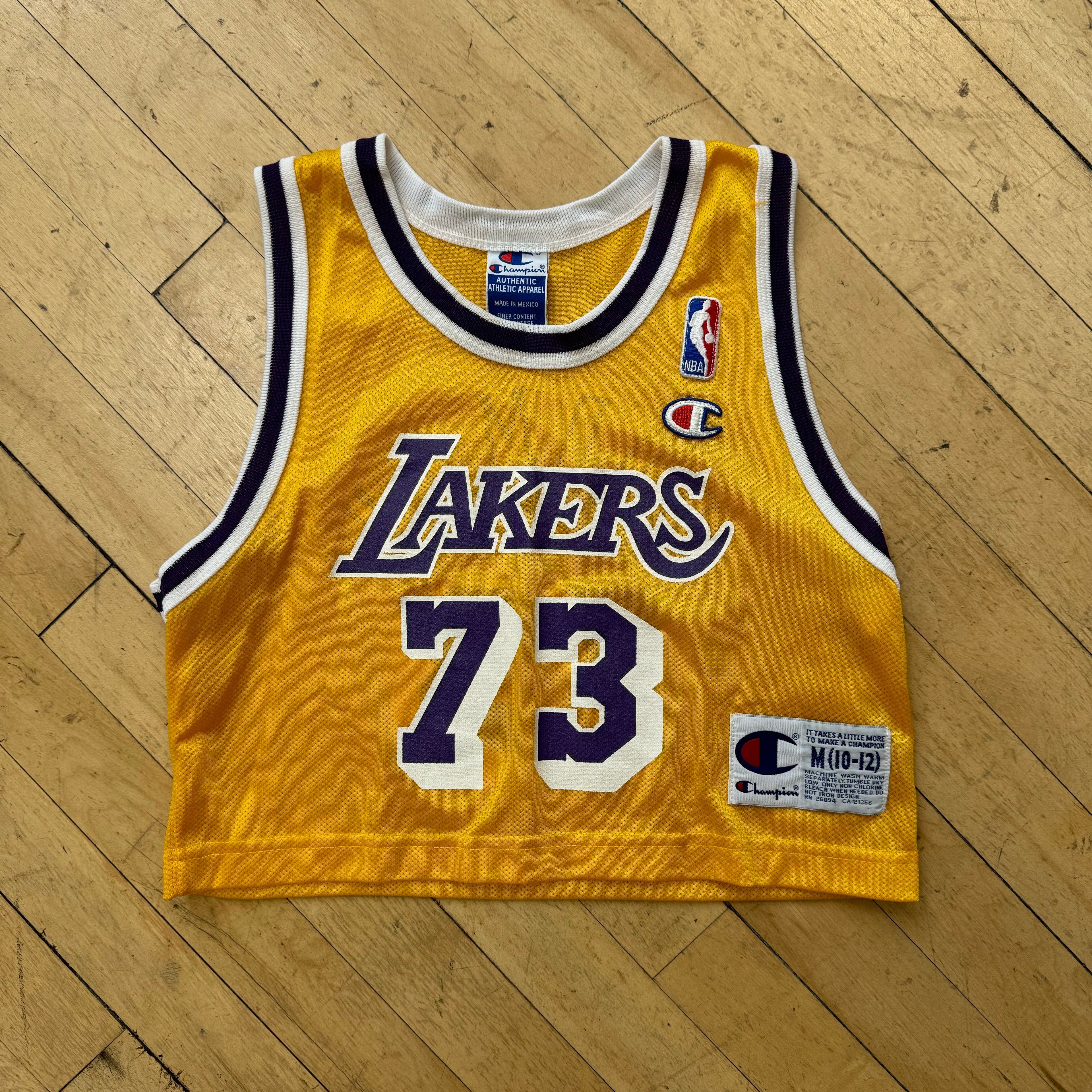 Vintage Champion Lakers “Rodman” Jersey Sz 6-7