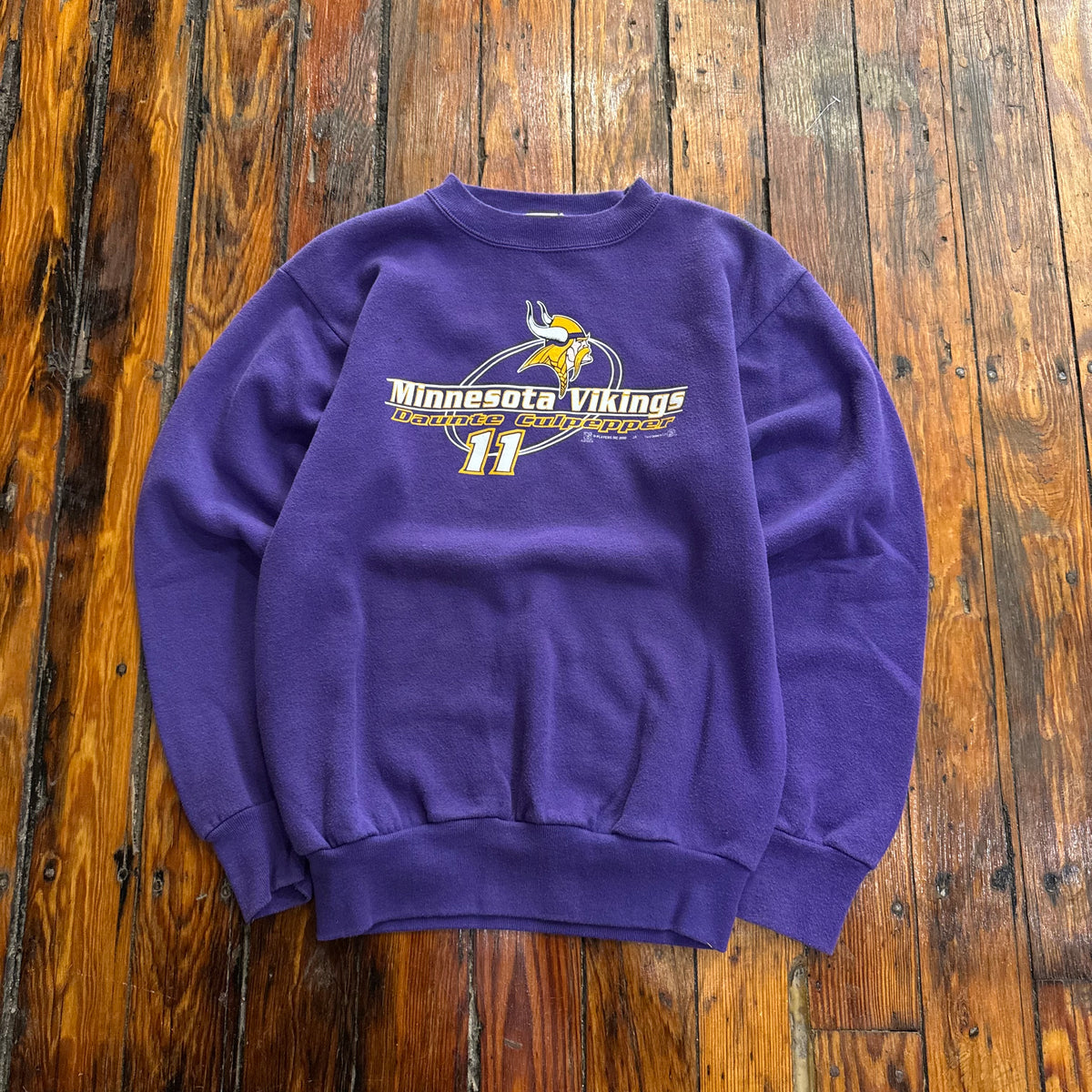 Vintage Daunte Culpepper Vikings CrewNeck Sz S