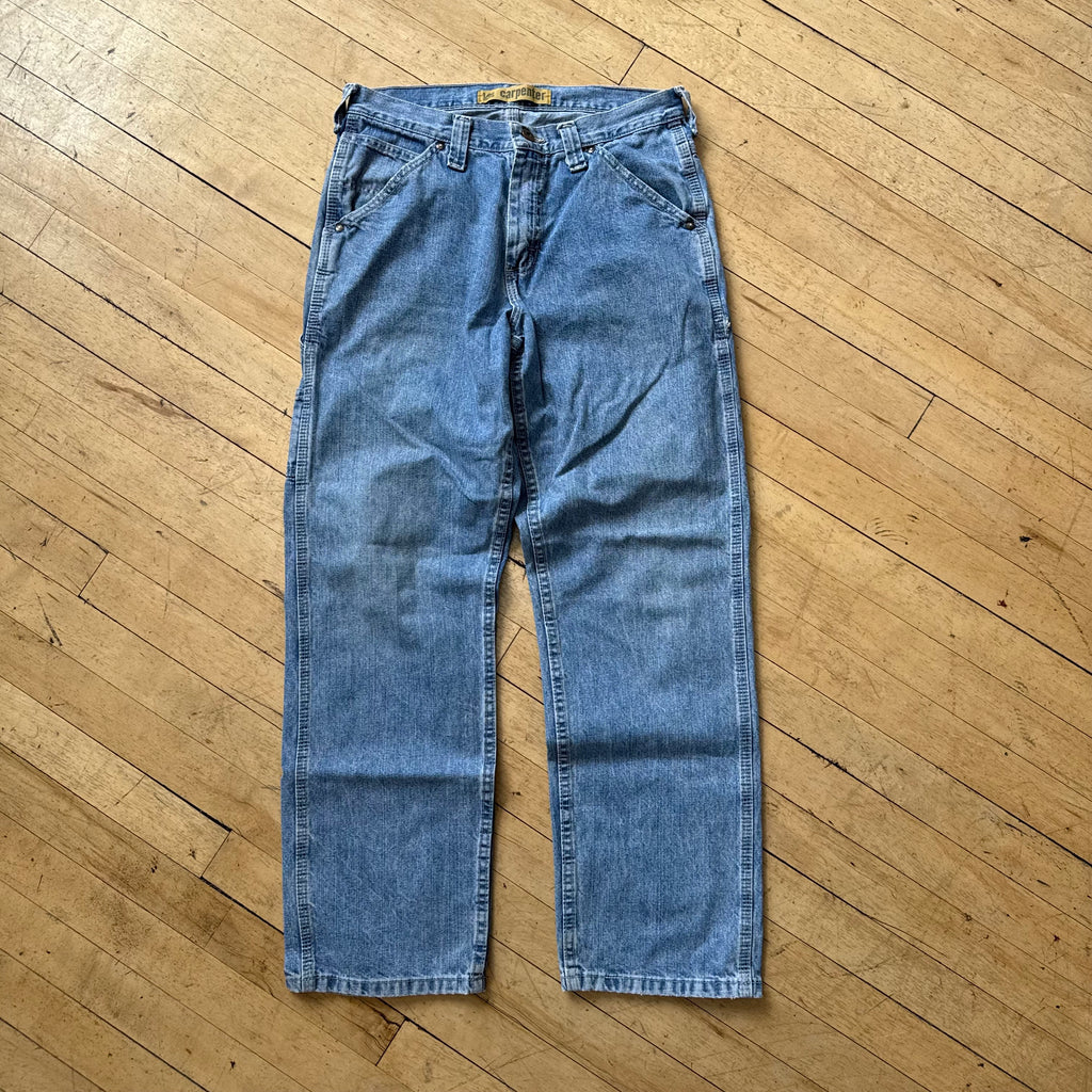 Vintage Lee Dungarees Denim Jeans Sz 30x30