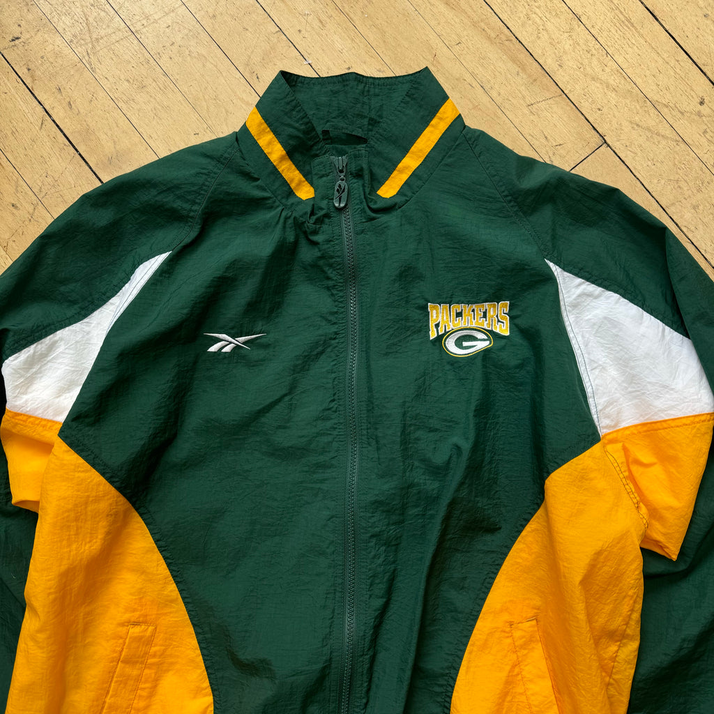 Vintage ProPlayer Reebok GreenBay Packers Jacket Sz L
