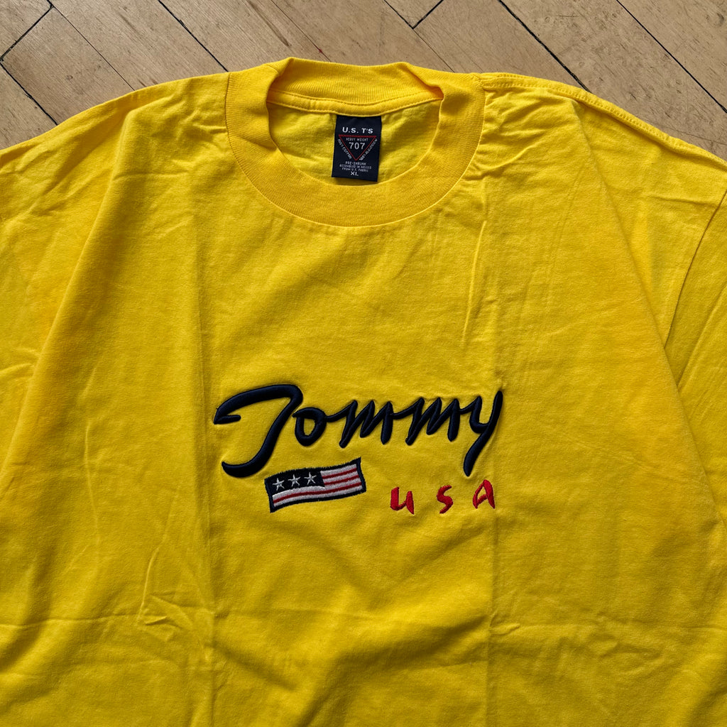 Vintage Bootleg Tommy USA T-shirt Sz XL