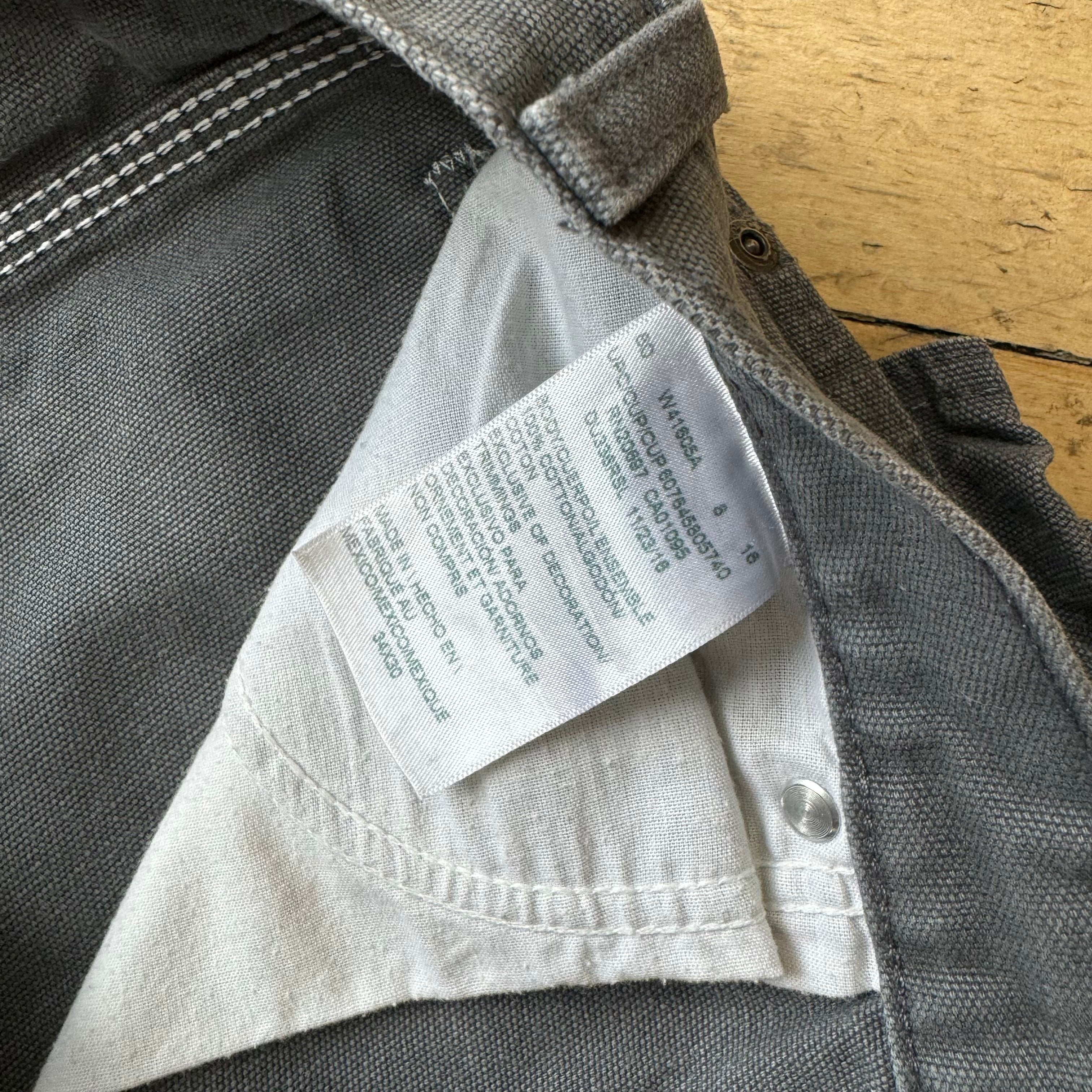 Vintage Gray Dickies Denim Jeans Sz 34x30