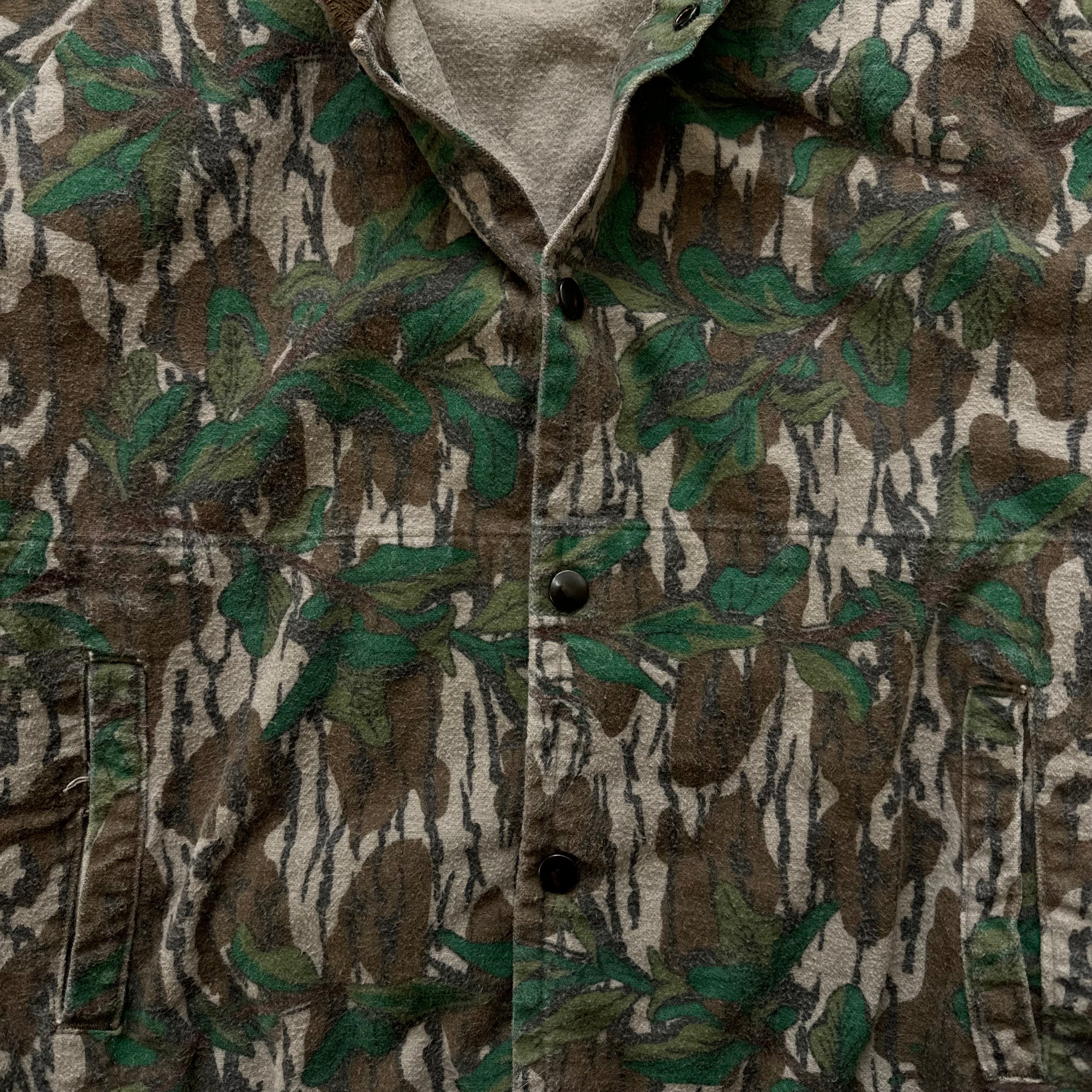 Vintage Mossy Oak Bomber Jacket Sz L