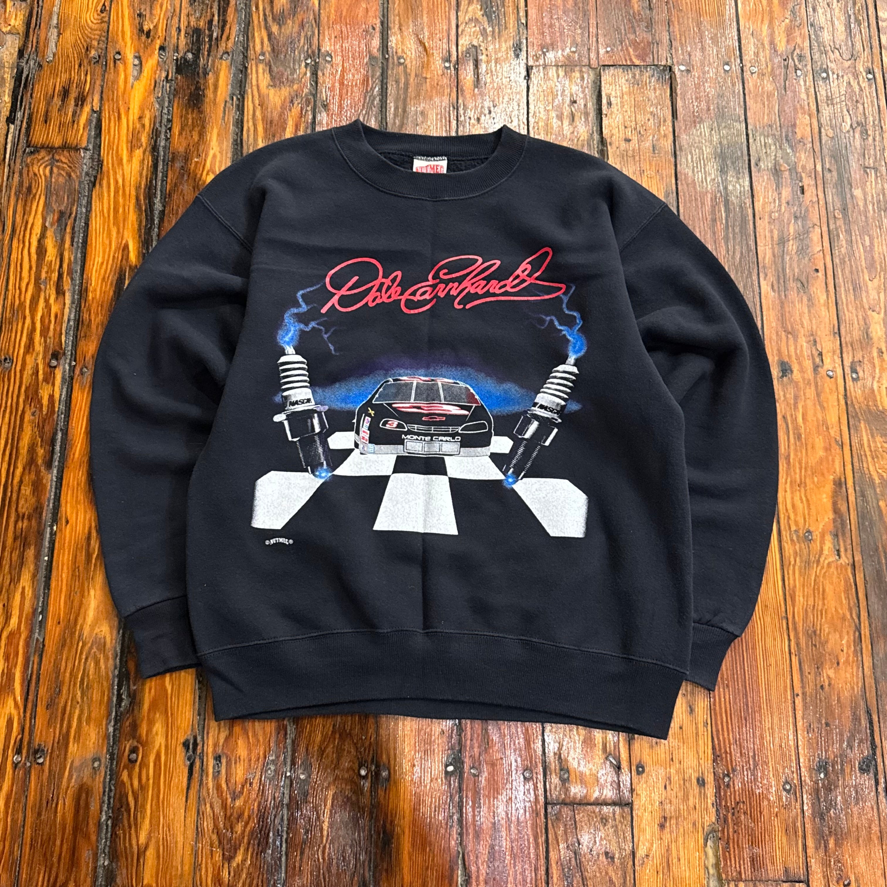 Vintage Dale Earnhardt Lighting Crewneck Sz M