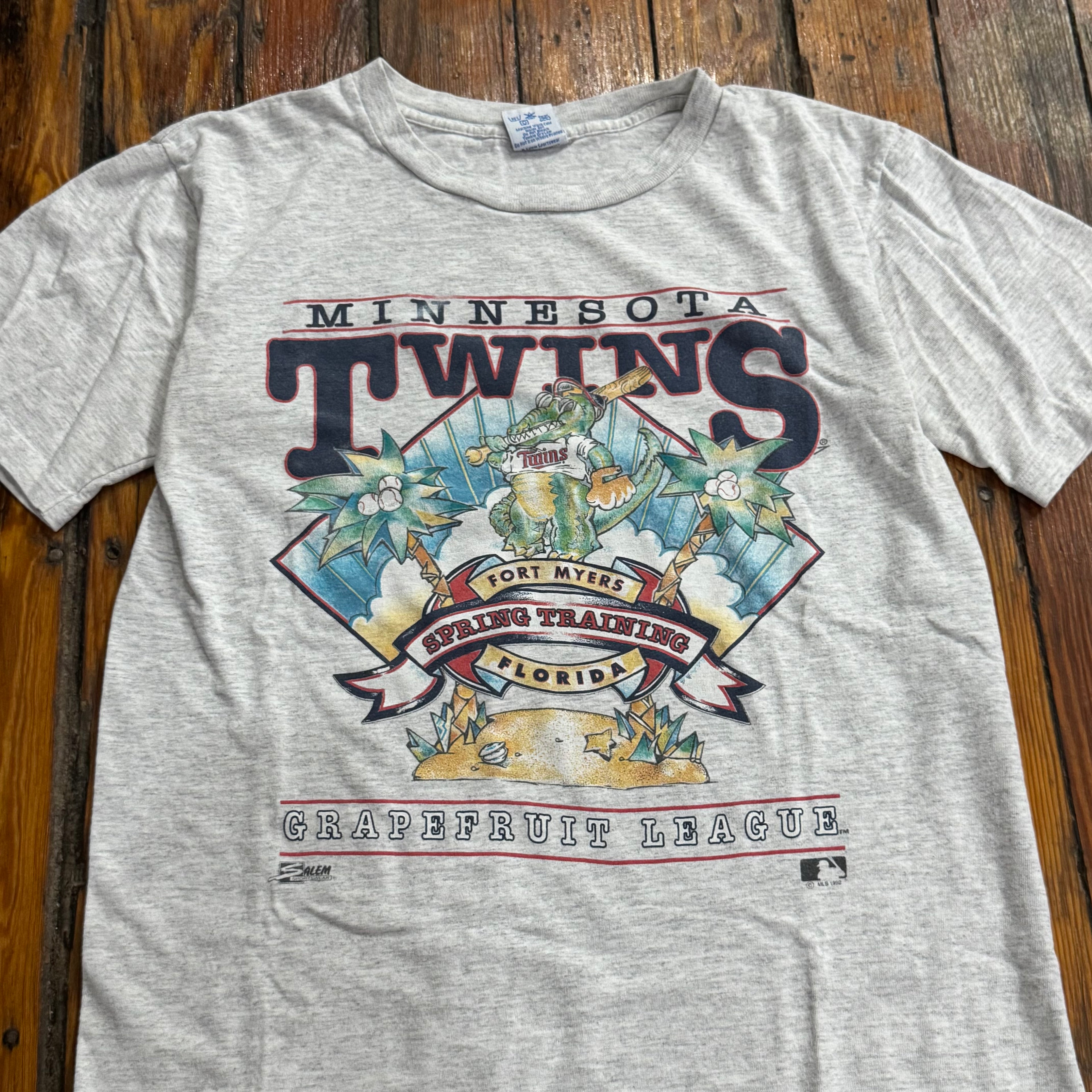 Vintage Minnesota Twins Soring Training T-shirt Sz M